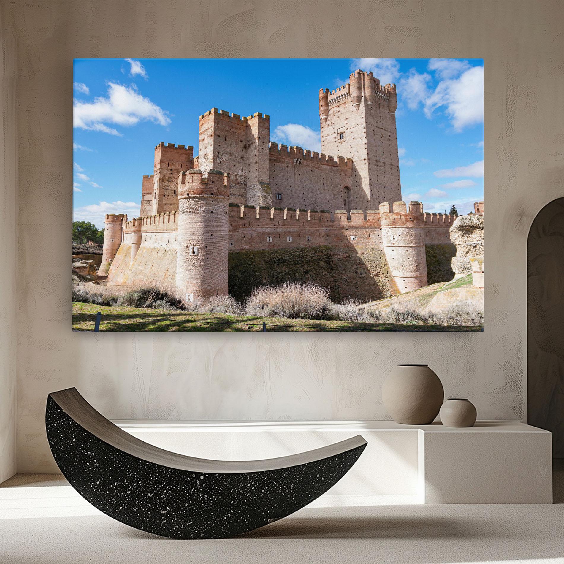 Vászonkép Castle La Mota mockup 8