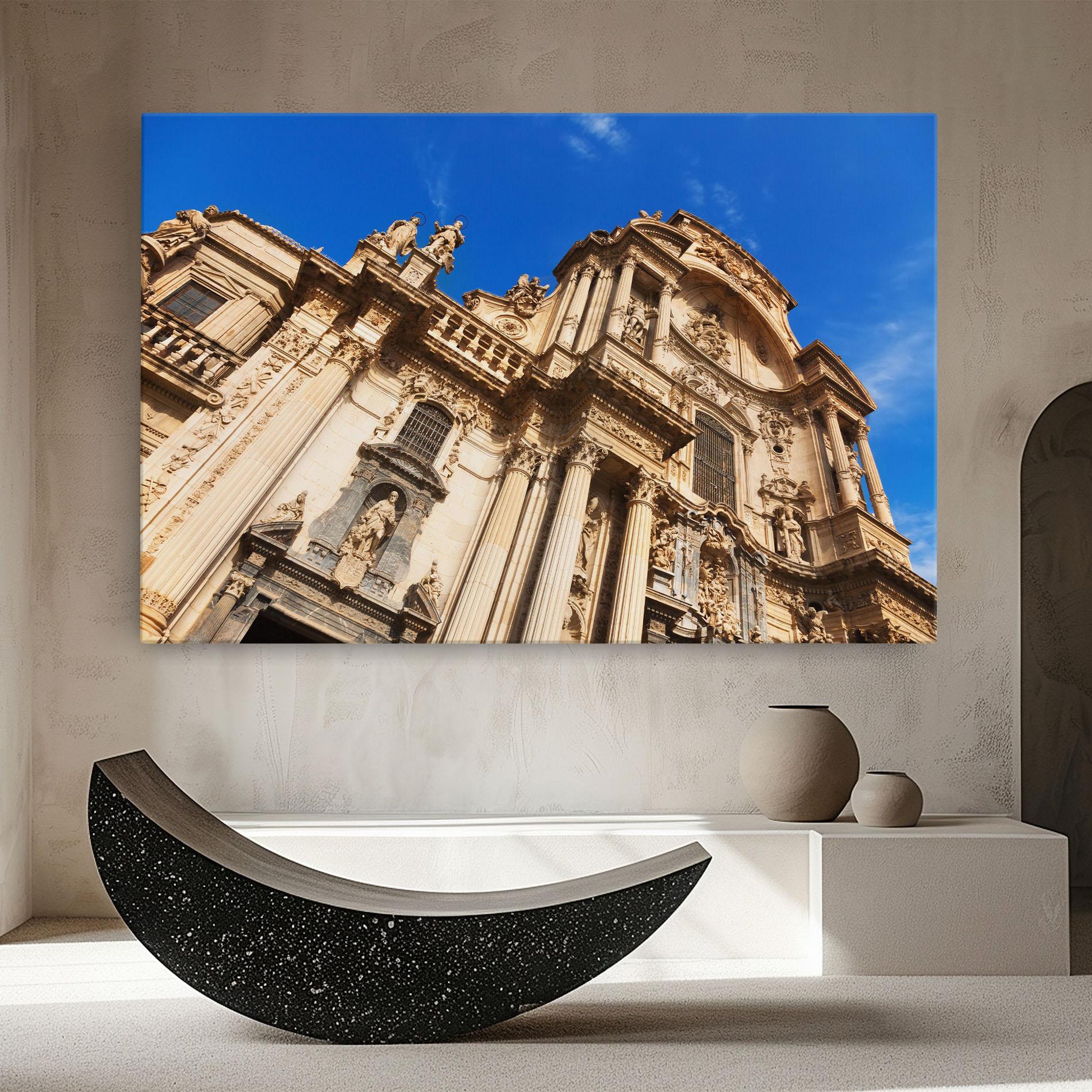 Vászonkép Church Saint Mary mockup 8