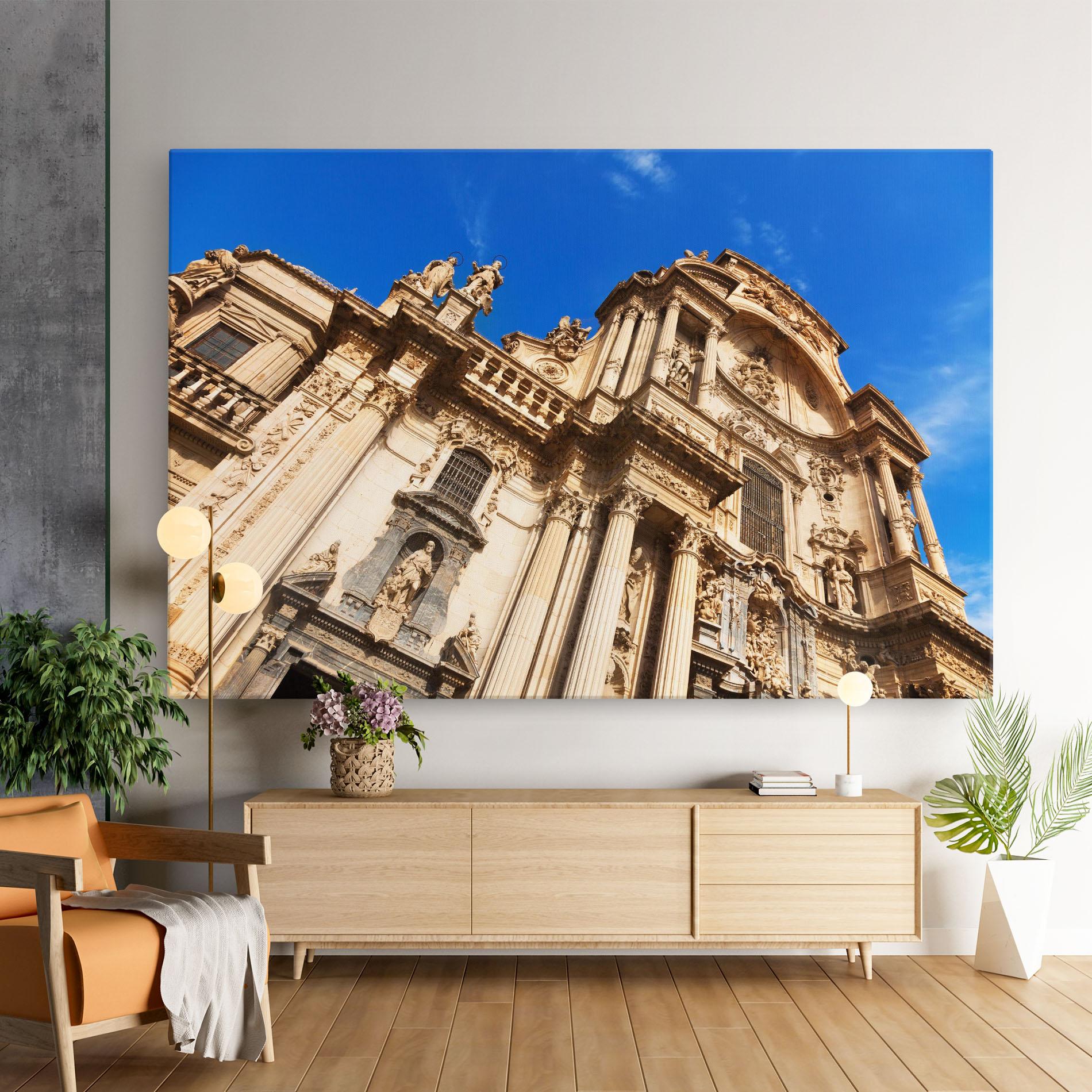 Vászonkép Church Saint Mary mockup 9