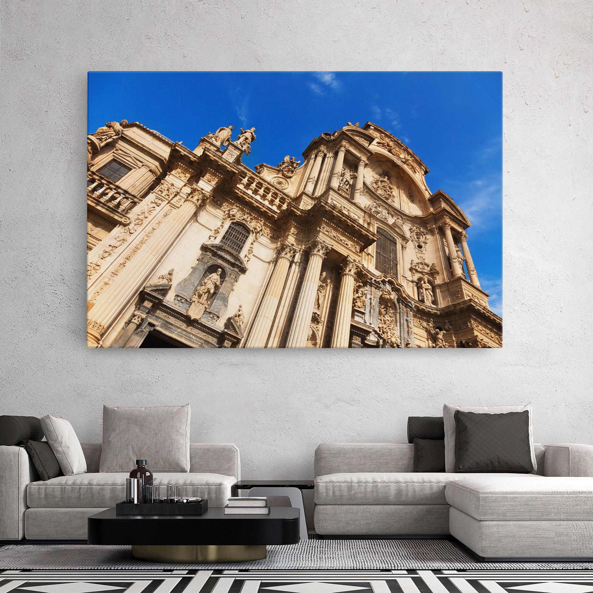 Vászonkép Church Saint Mary mockup 2