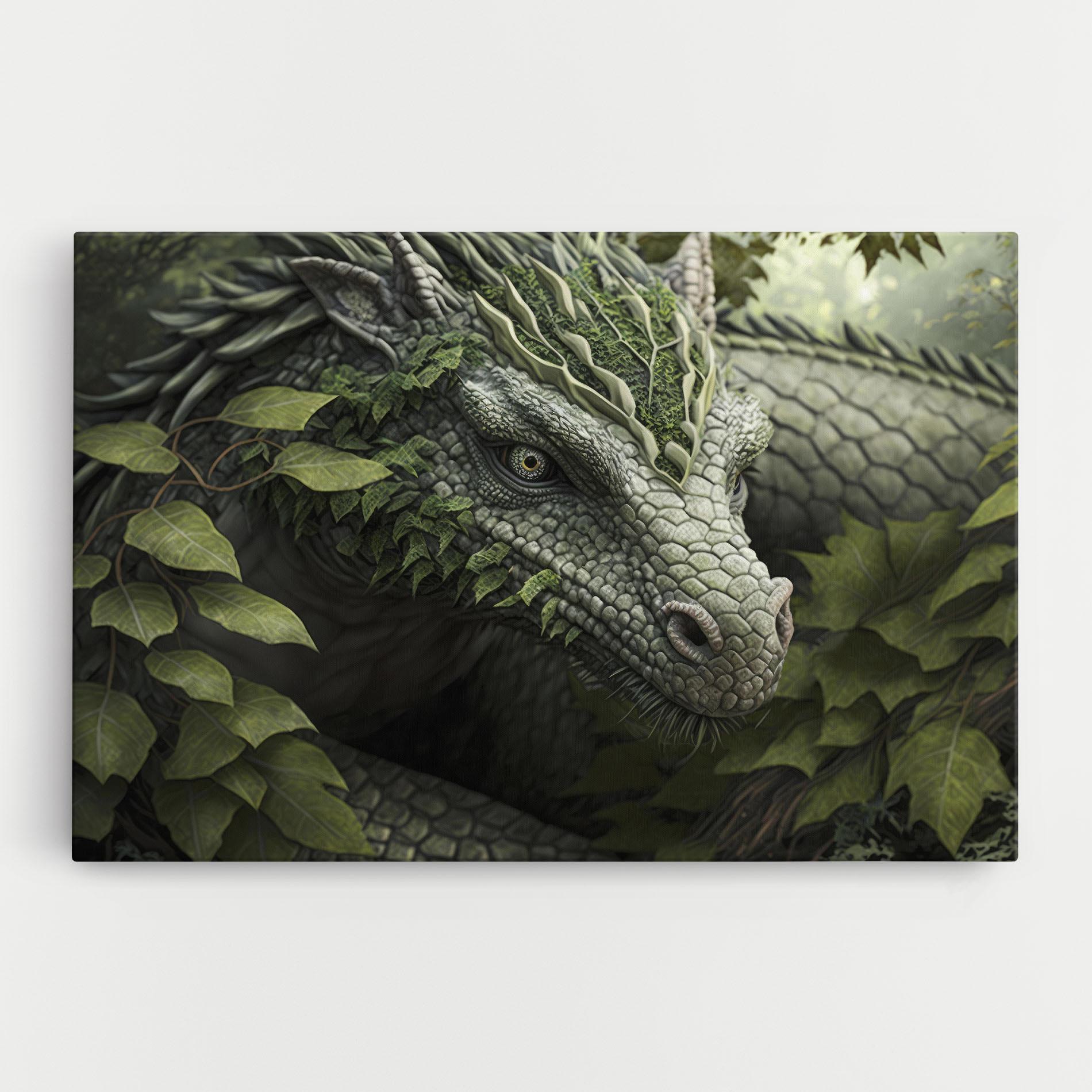 Vászonkép Ancient Forest Dragon mockup 0