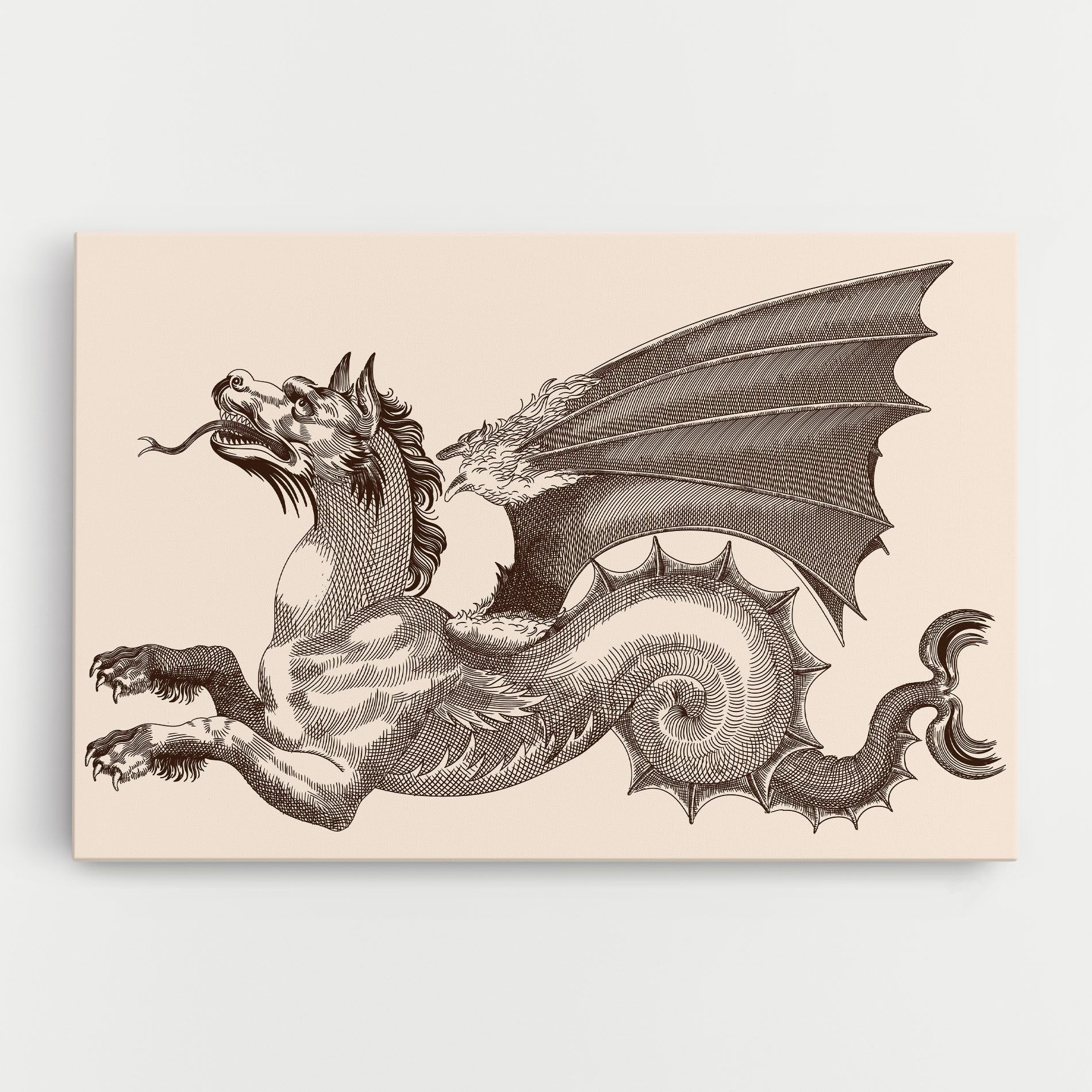Brown Dragon mockup 0