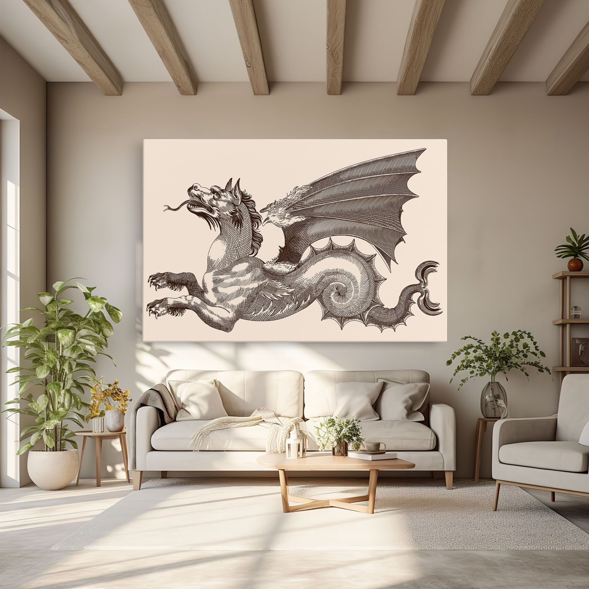 Brown Dragon mockup 6