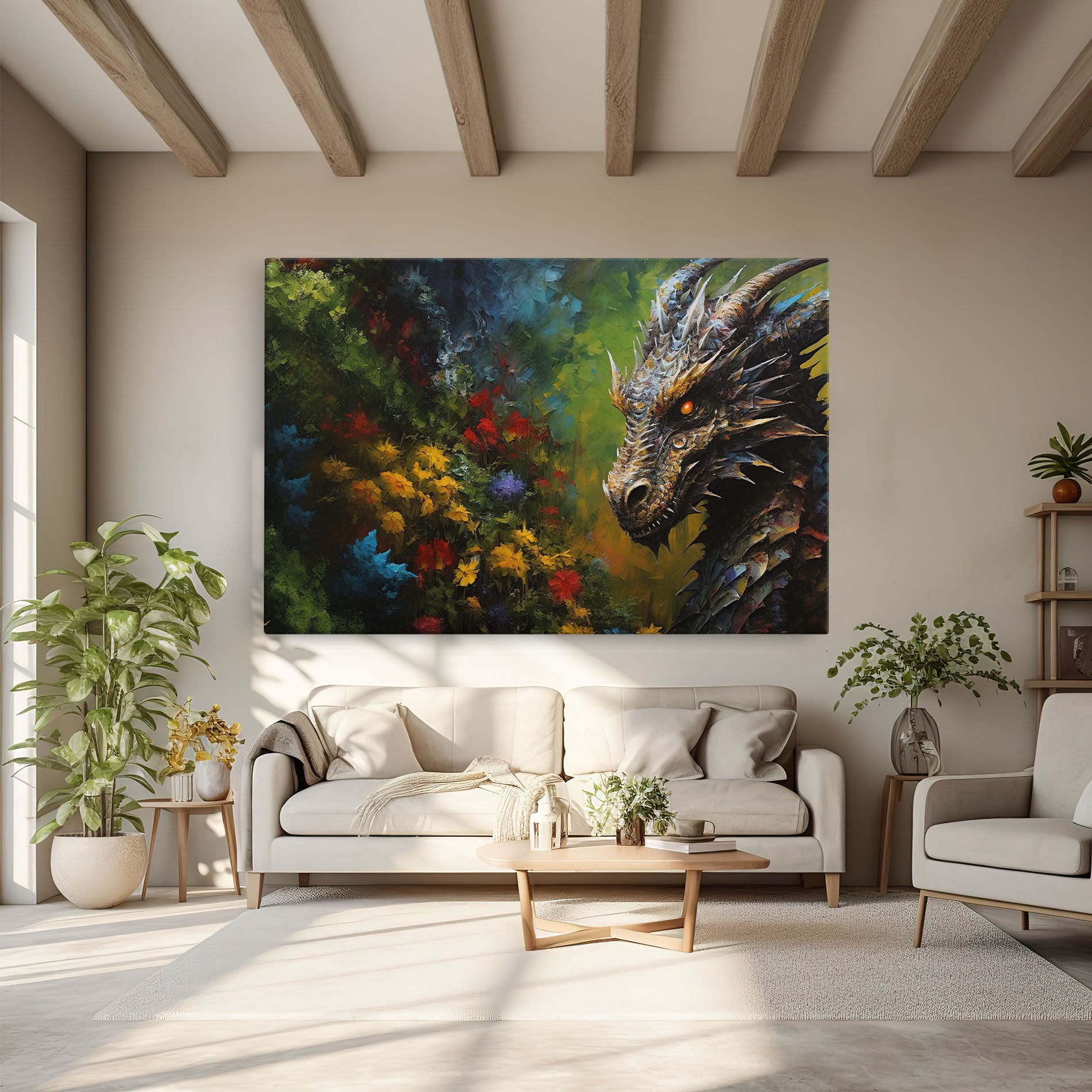 Dragon In Nature mockup 6