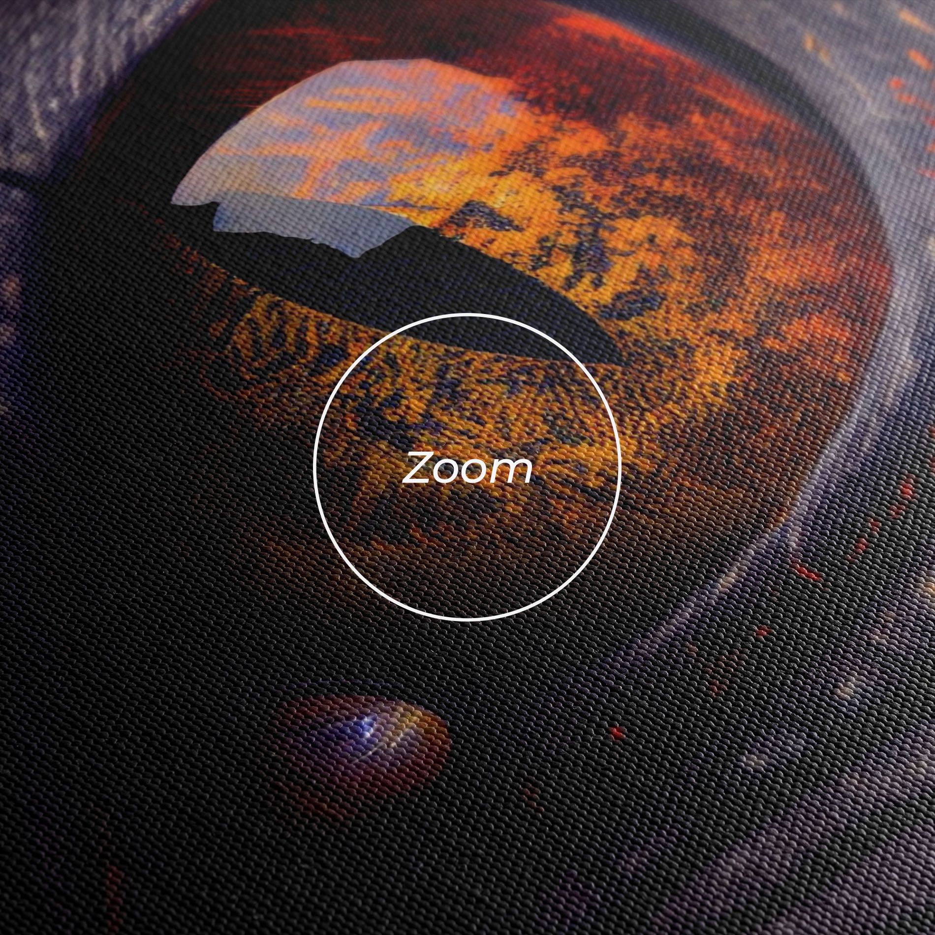 Close Up Red Eye Dragon mockup 3