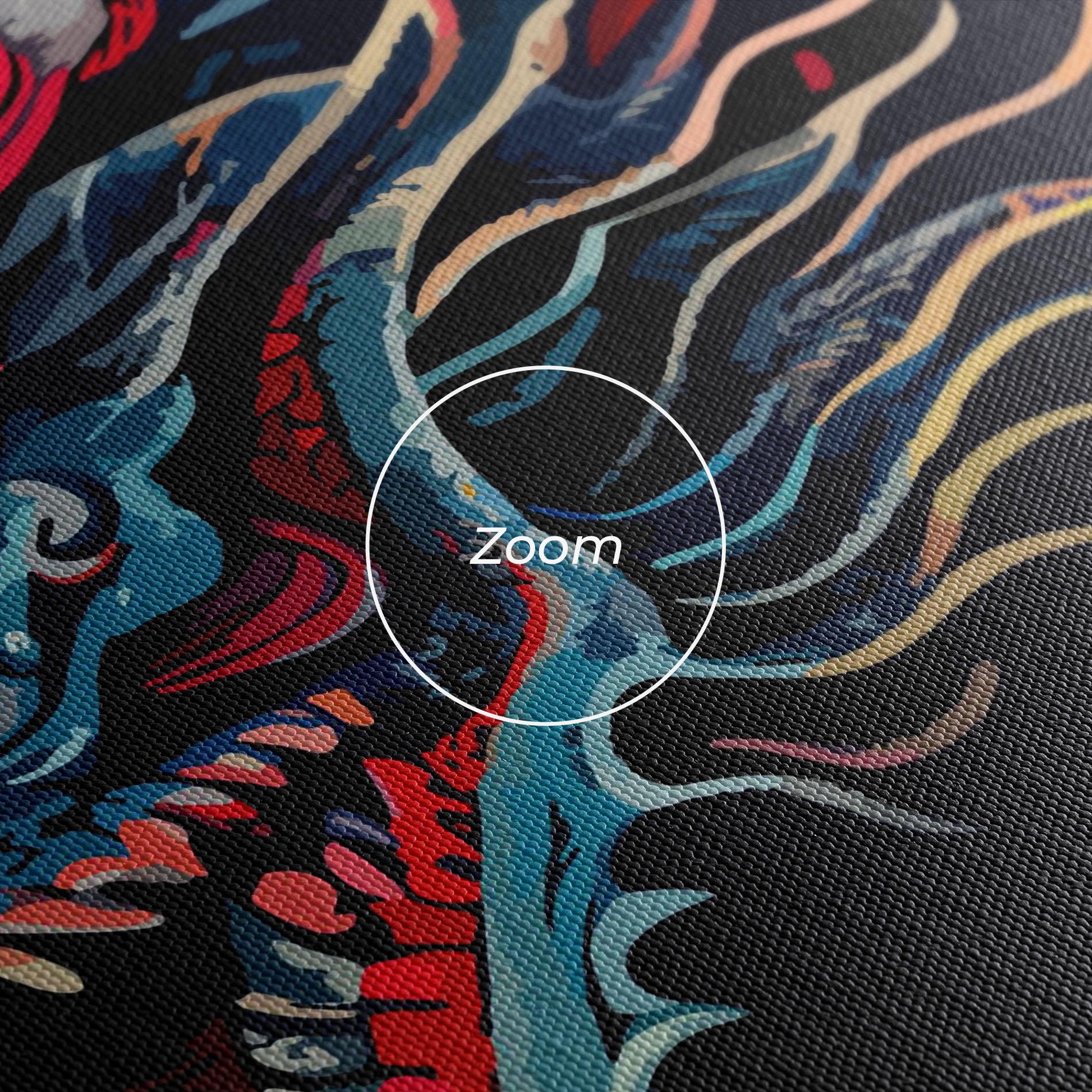 Vászonkép Cloud Dragon mockup 3