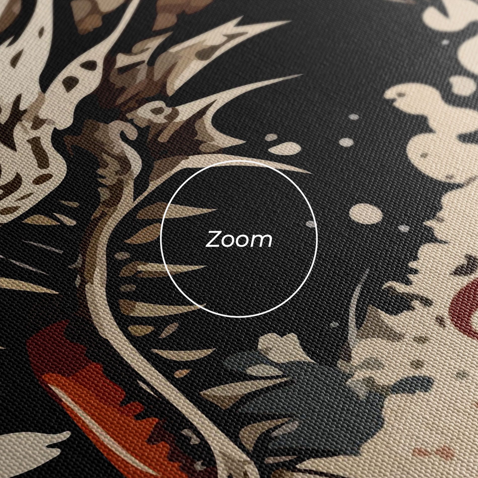 Cream Dragon Art mockup 3