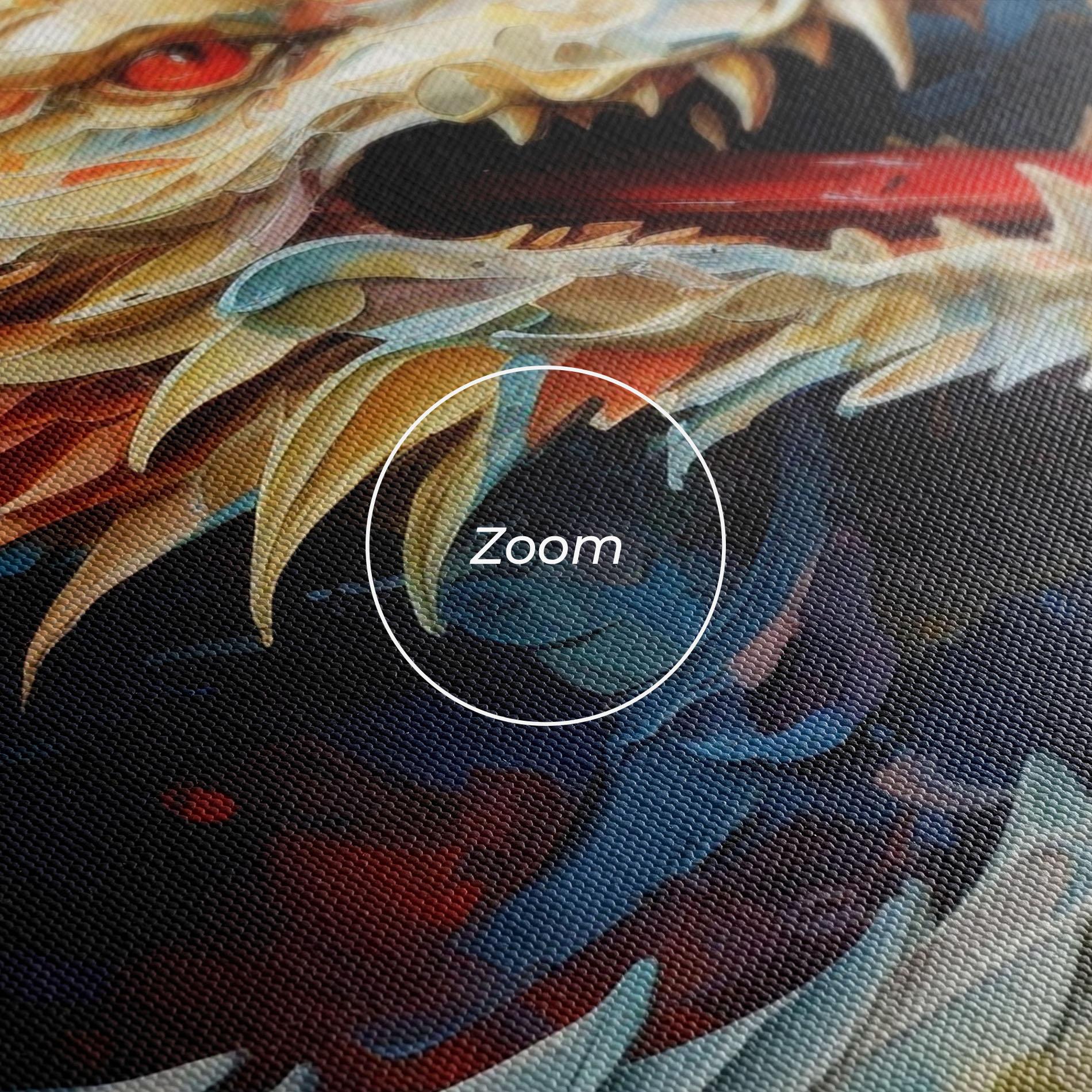 Vászonkép Fantasy Dragon Art mockup 3