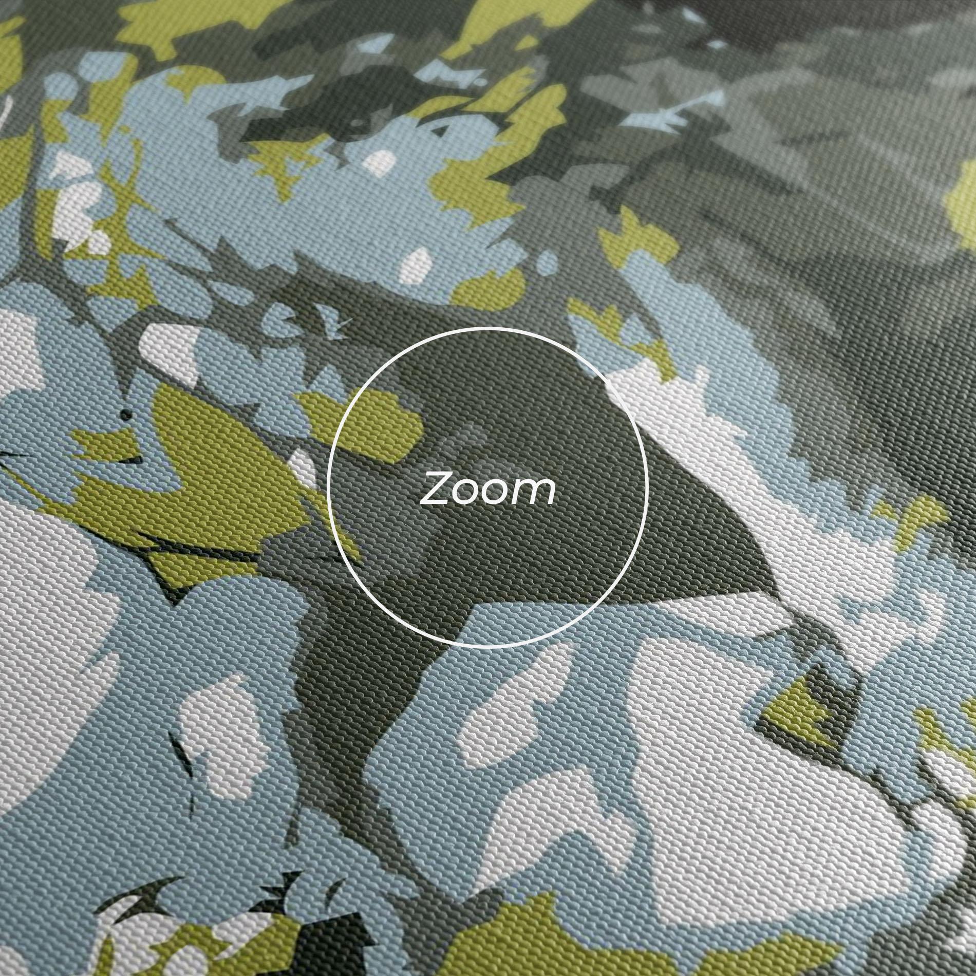 Vászonkép Grey Nature Dragon mockup 3