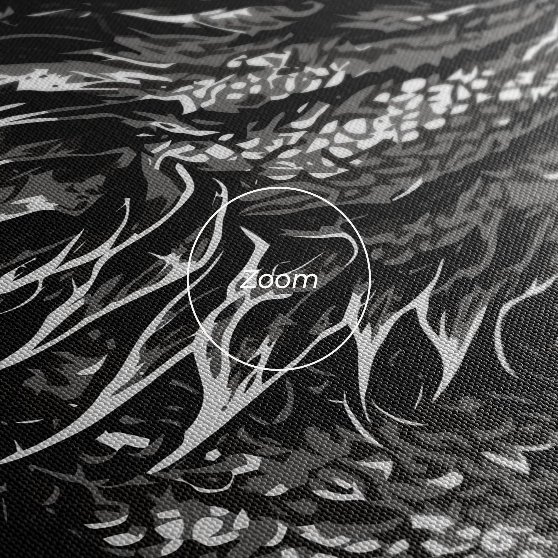Grey White Dragon mockup 3