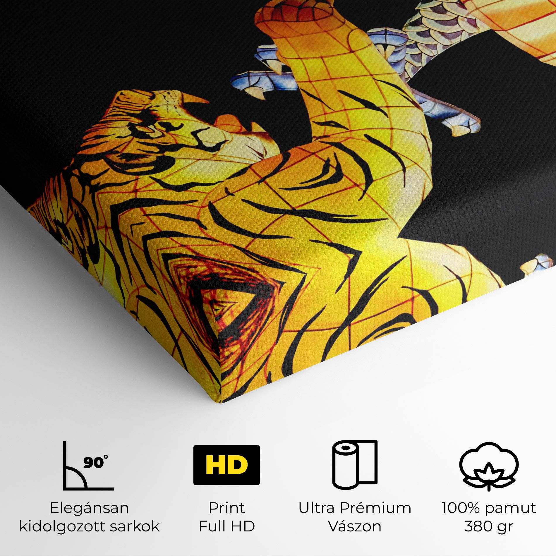Chinese Dragon And Tiger mockup 4