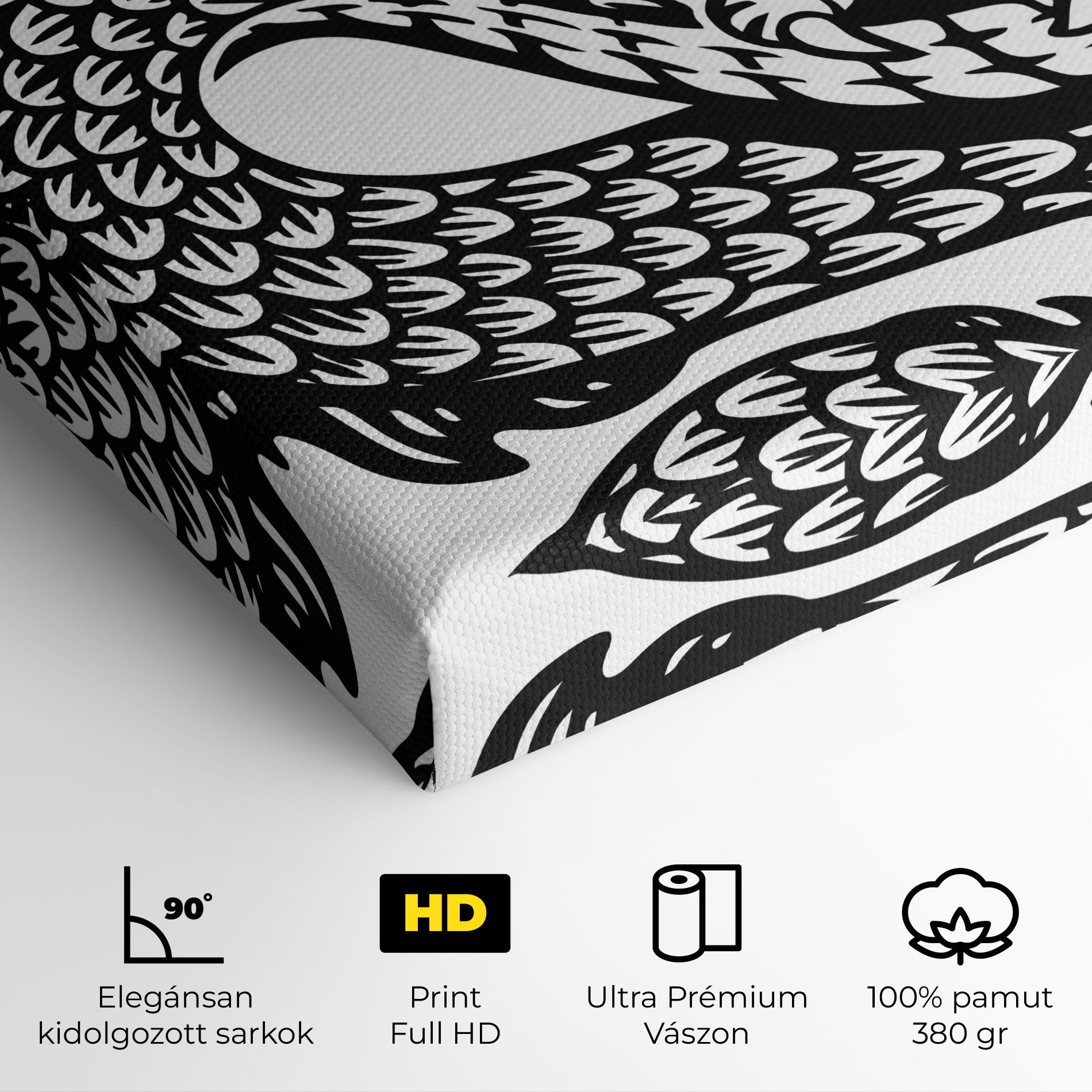 Dragon Black Line mockup 4