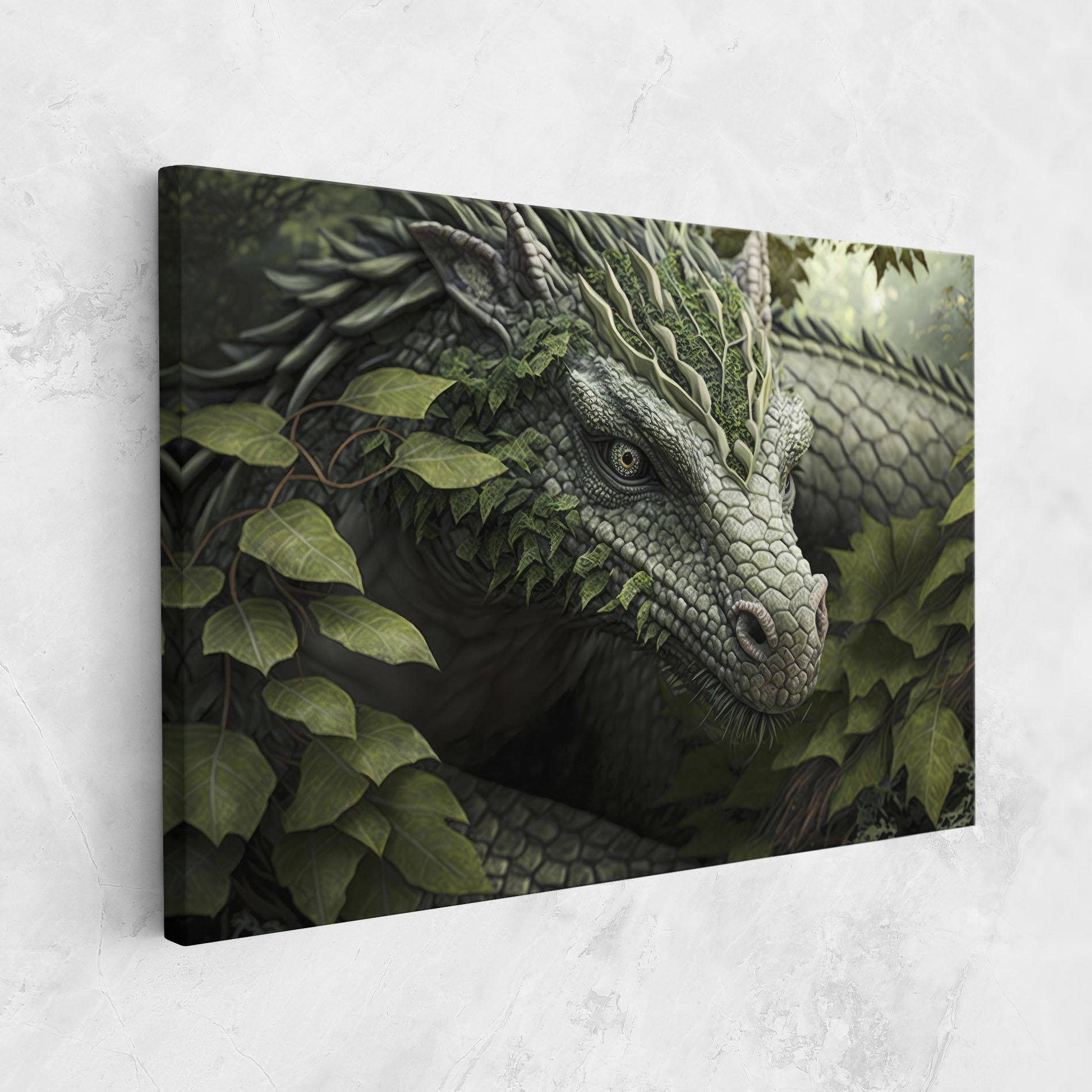 Vászonkép Ancient Forest Dragon mockup 1