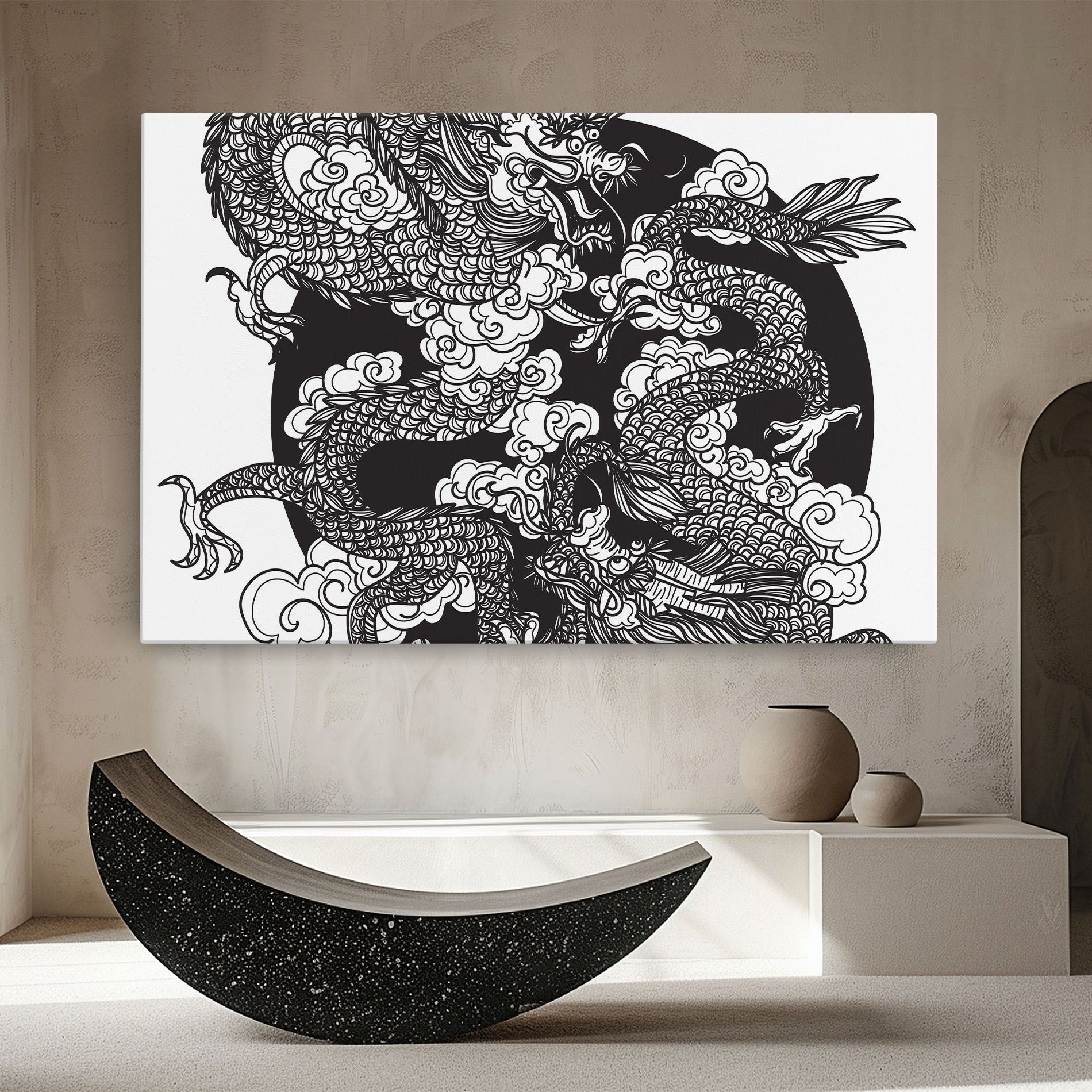 Grey Moon Dragon mockup 8