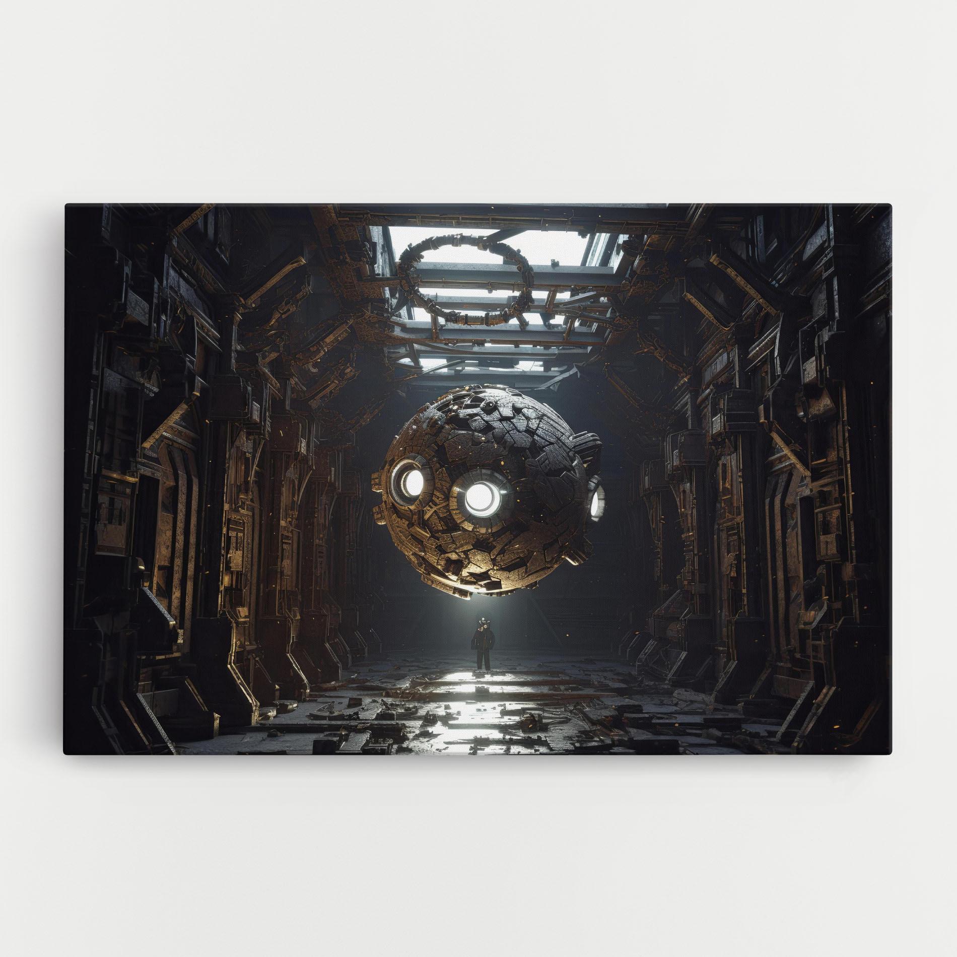 Vászonkép Cryptic Art mockup 0