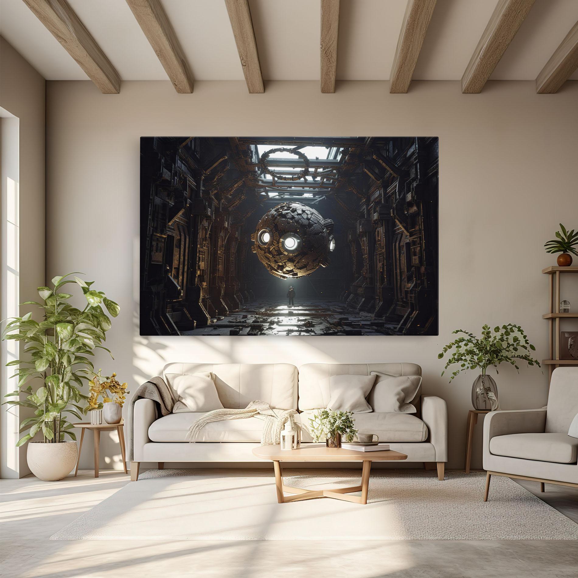 Vászonkép Cryptic Art mockup 6