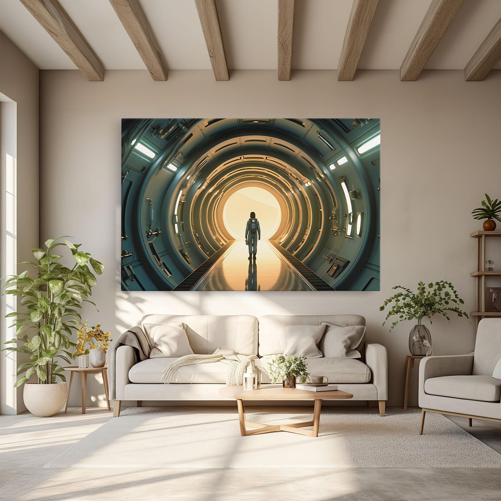 Vászonkép Infinity Intrigue mockup 6