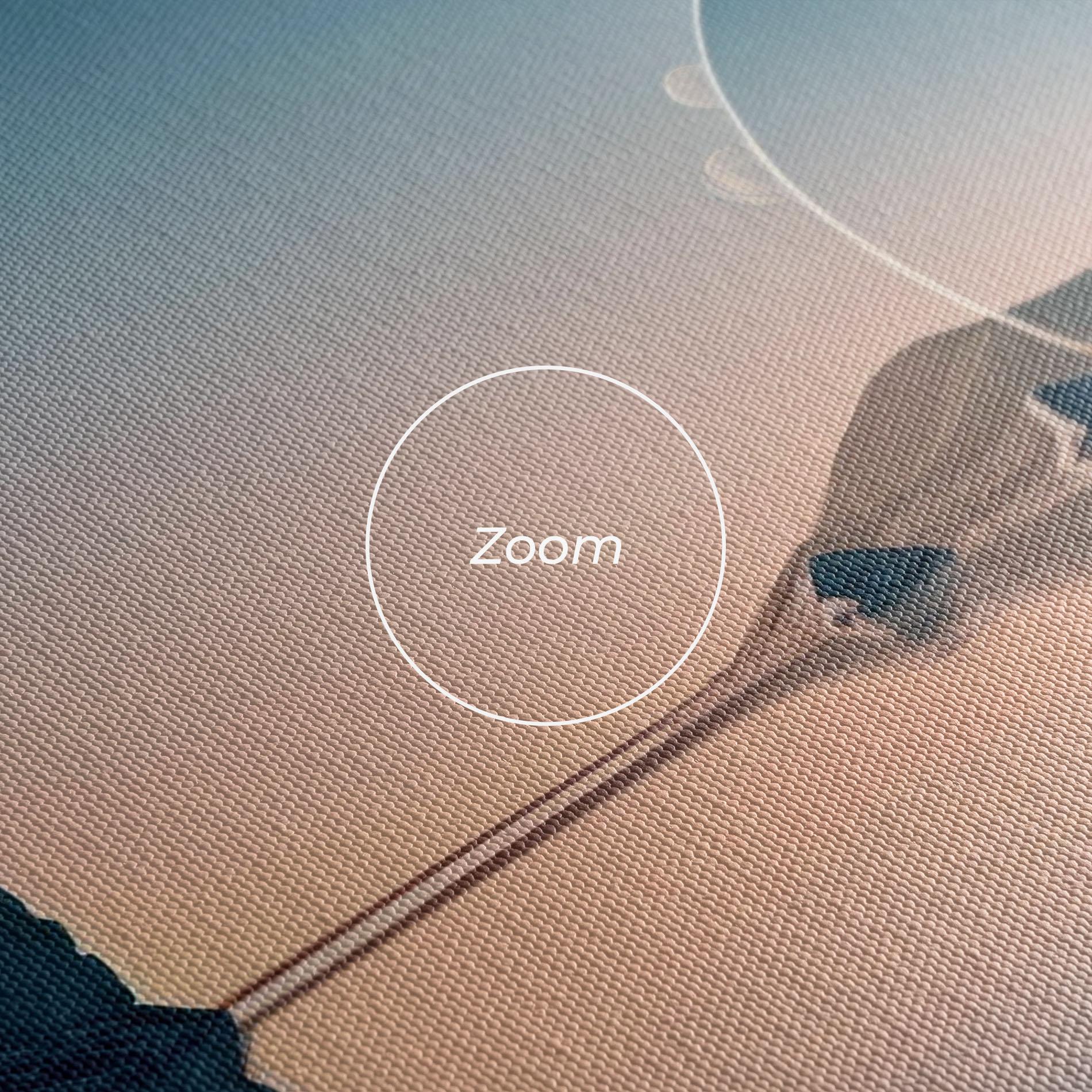 Vászonkép 3d Fantastic Elements mockup 3