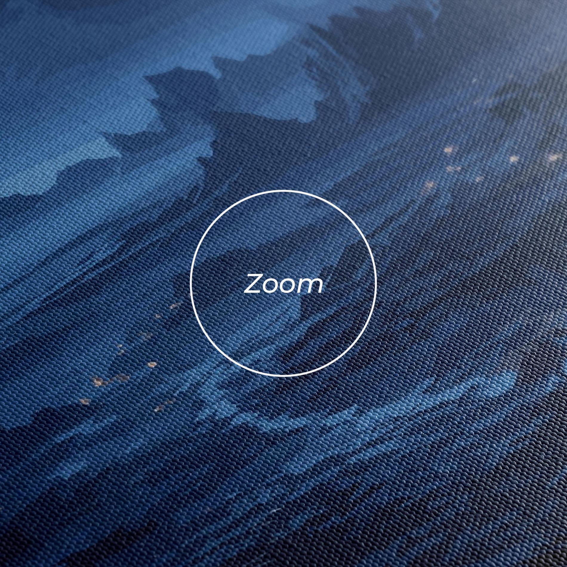 Vászonkép Blue Art World mockup 3