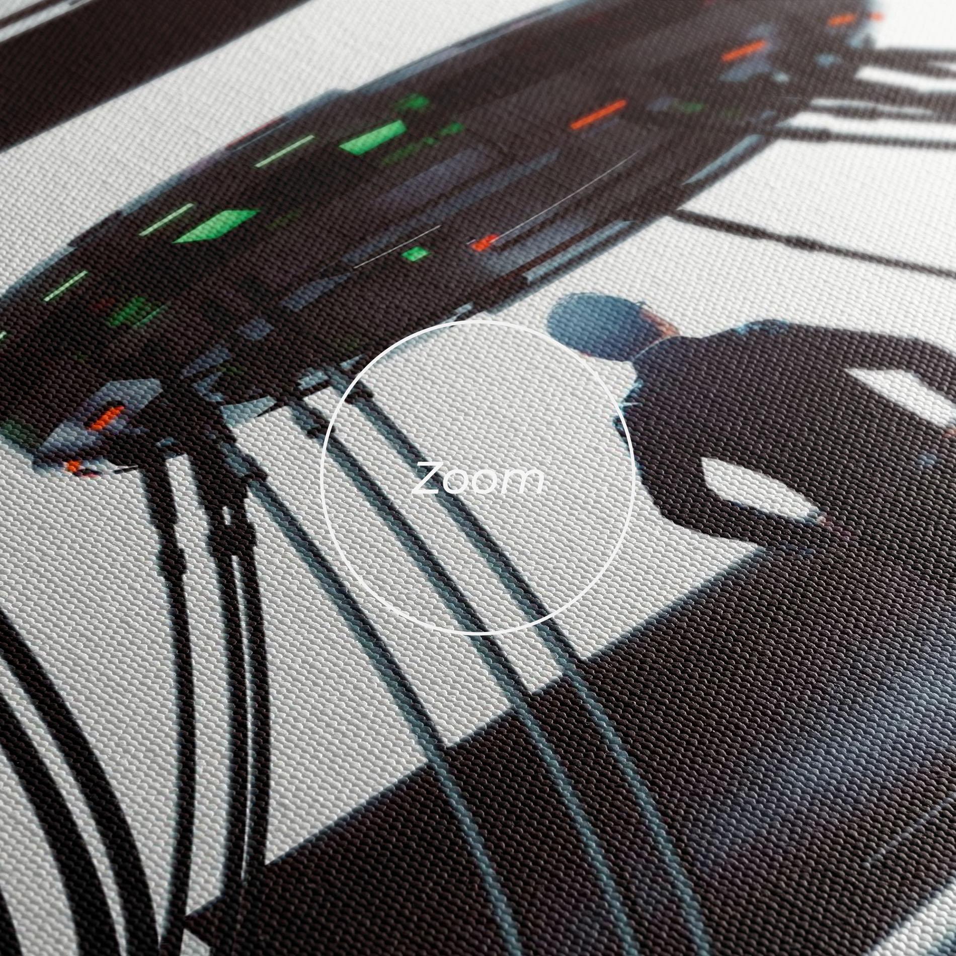 Vászonkép Cyber Chronicle mockup 3