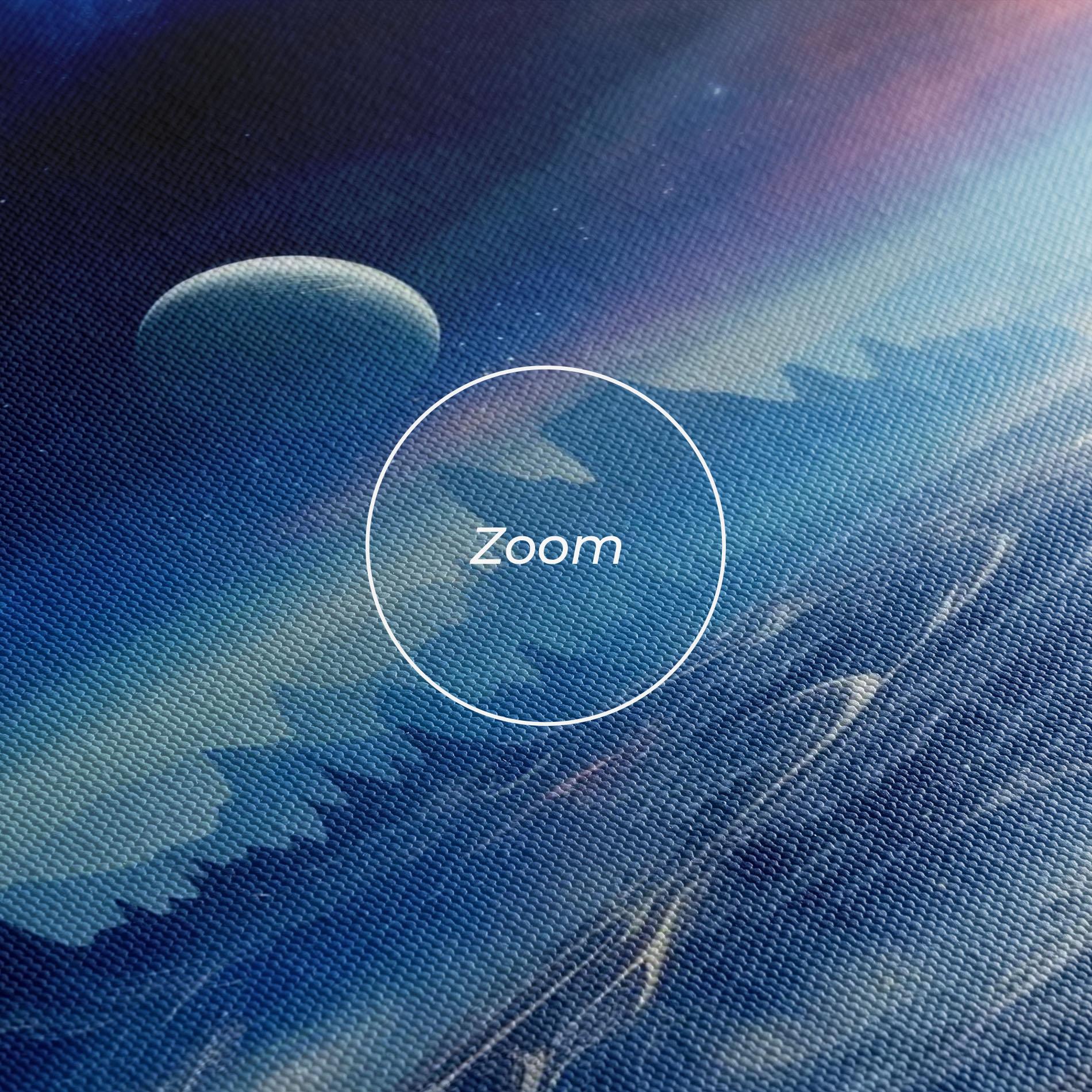Vászonkép Planets And Stars mockup 3
