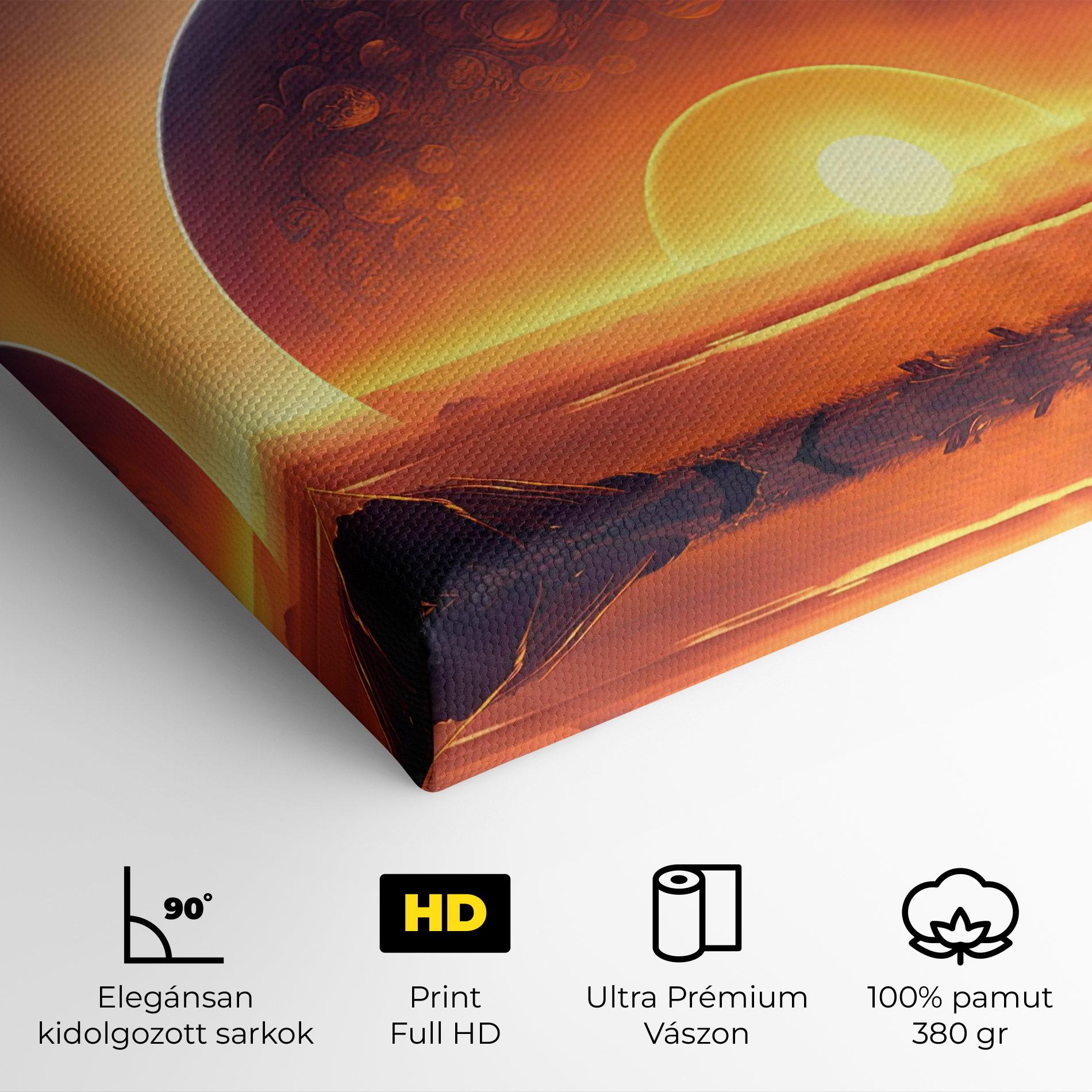 Vászonkép Abstract Fantasy Science mockup 4