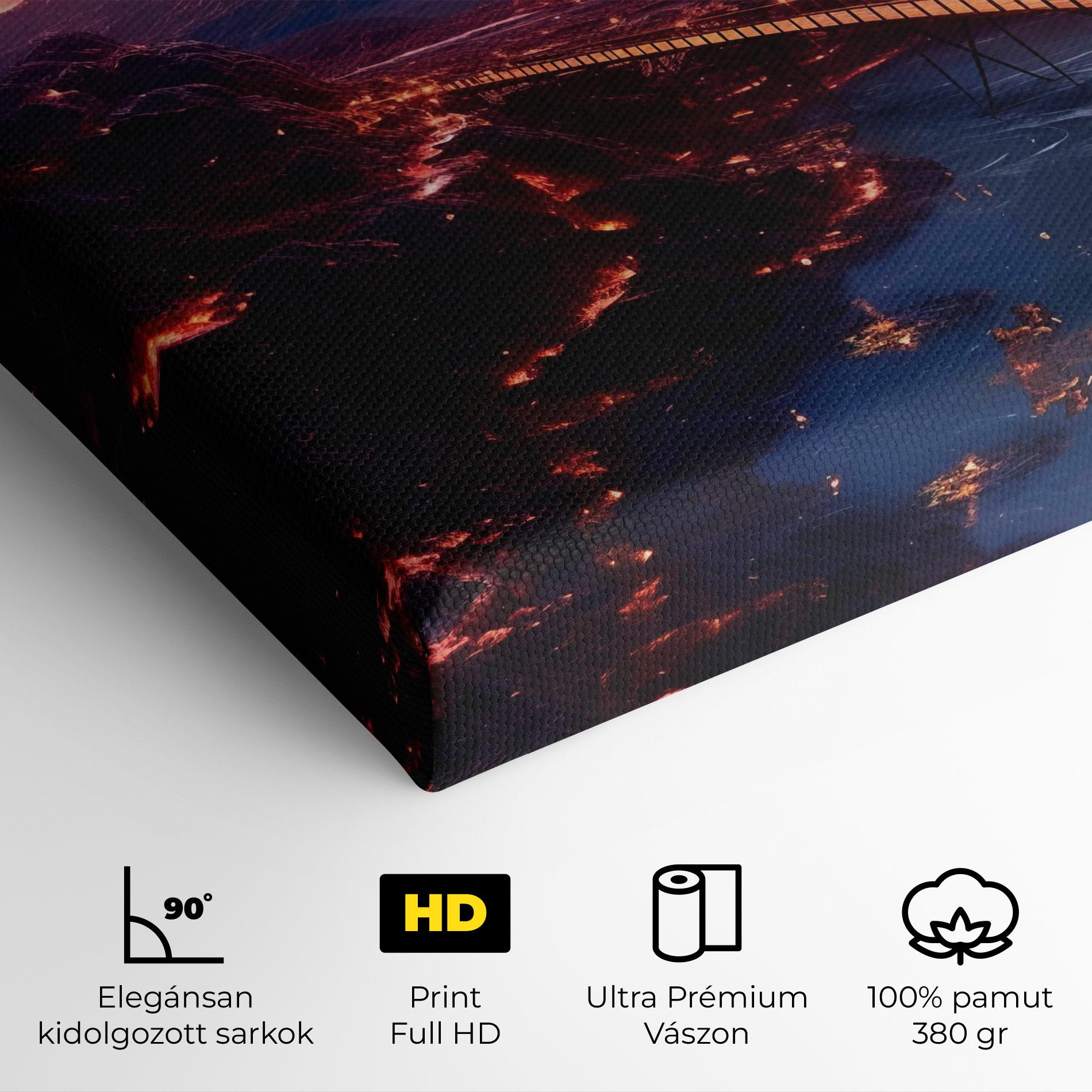 Vászonkép Interstellar Journey mockup 4