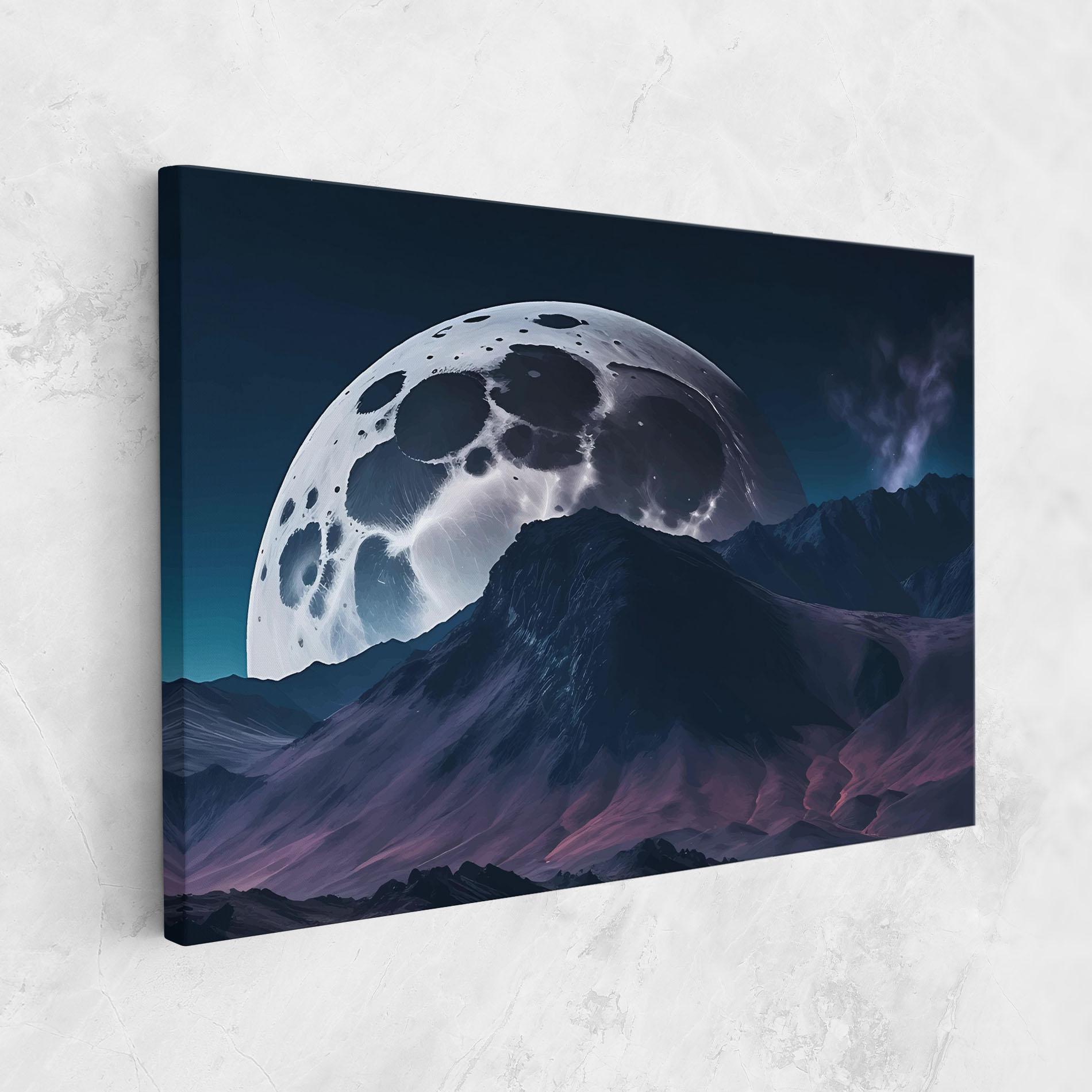 Vászonkép Full Moon Smoke mockup 1