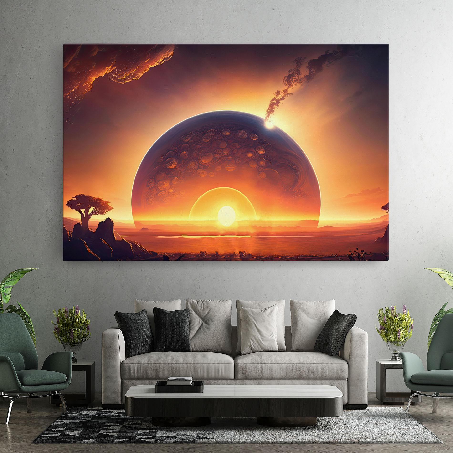 Vászonkép Abstract Fantasy Science mockup 7