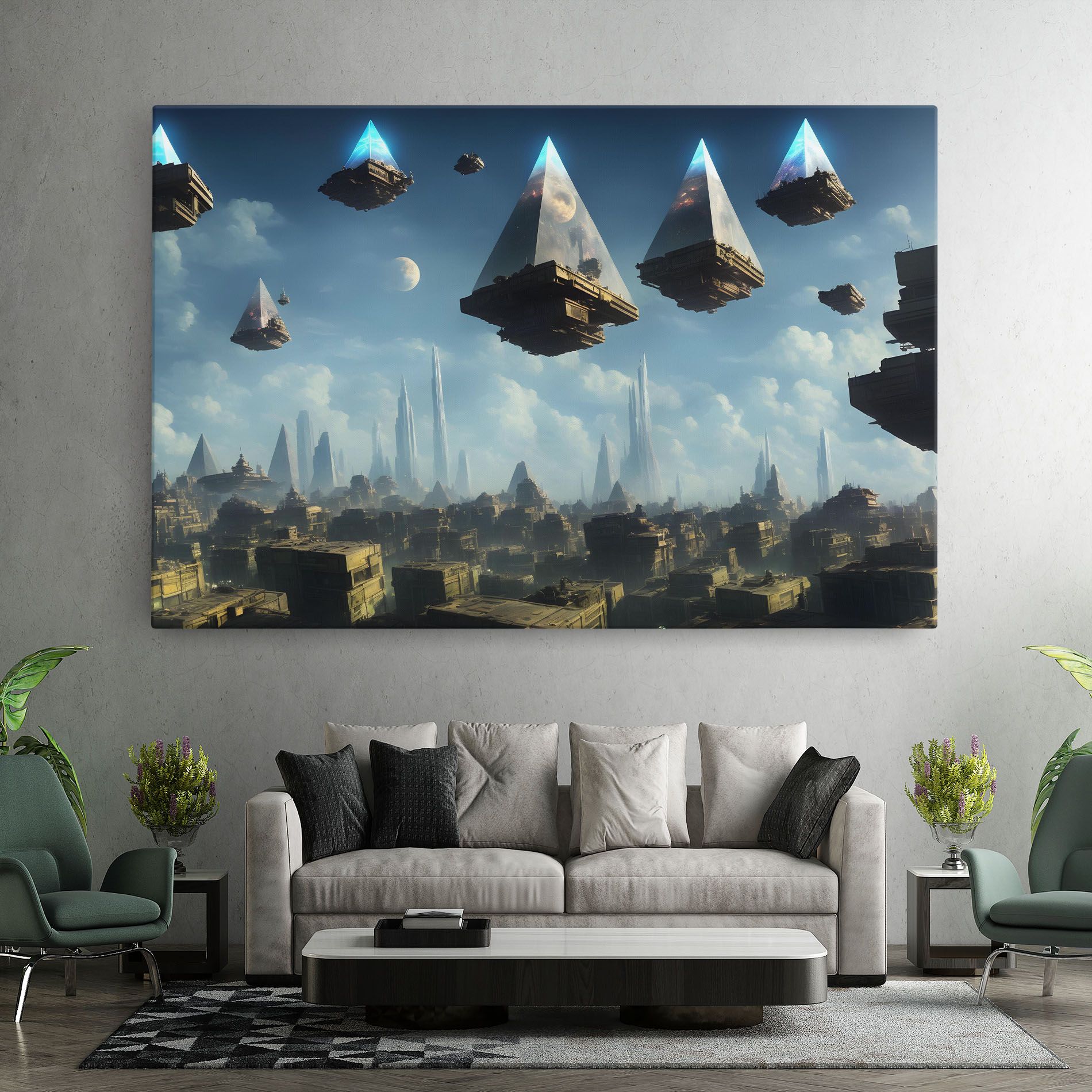 Flying Piramids mockup 7