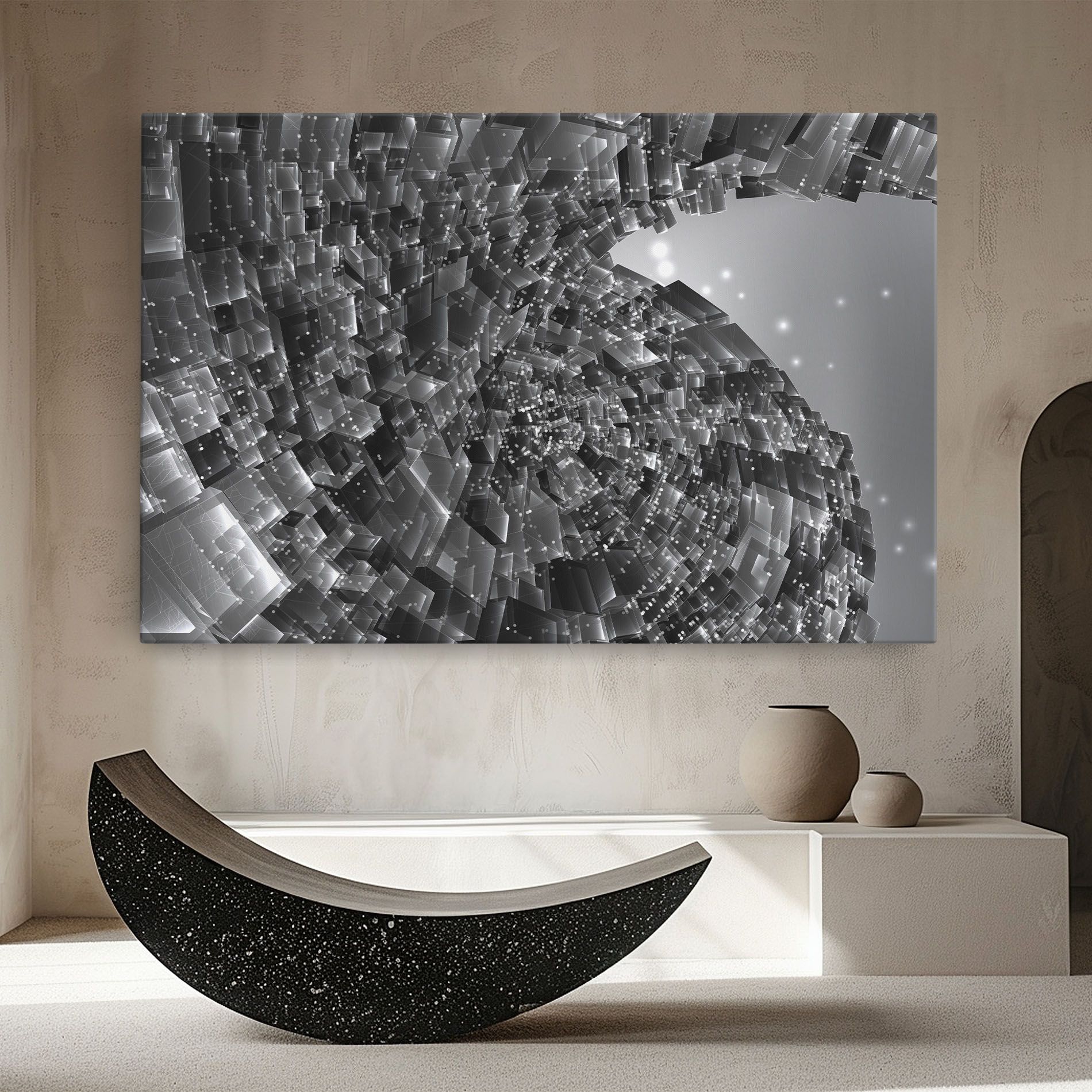Grey Shape View mockup 8