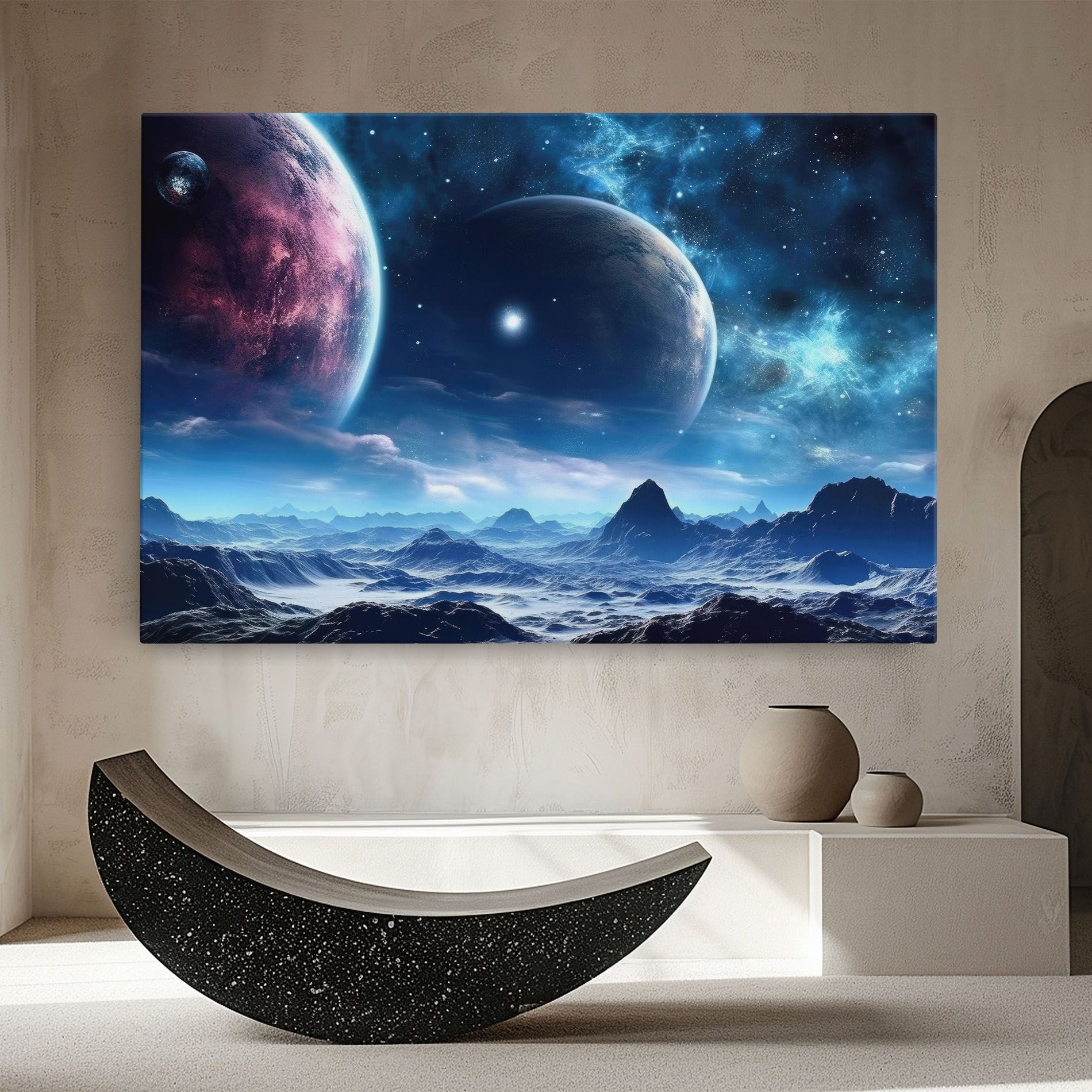 Space Planets And Stars mockup 8