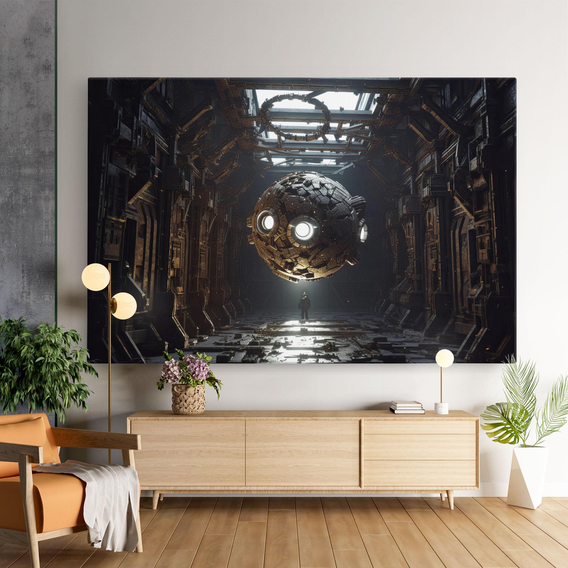 Vászonkép Cryptic Art mockup 9