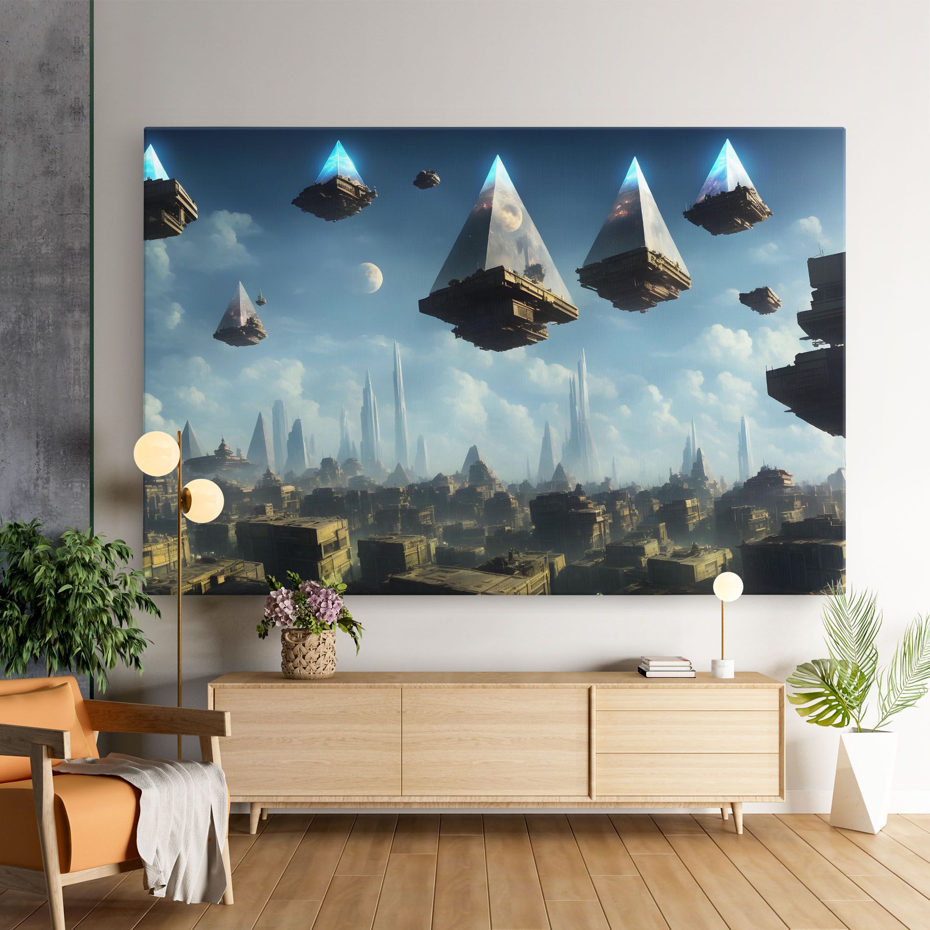 Flying Piramids mockup 9