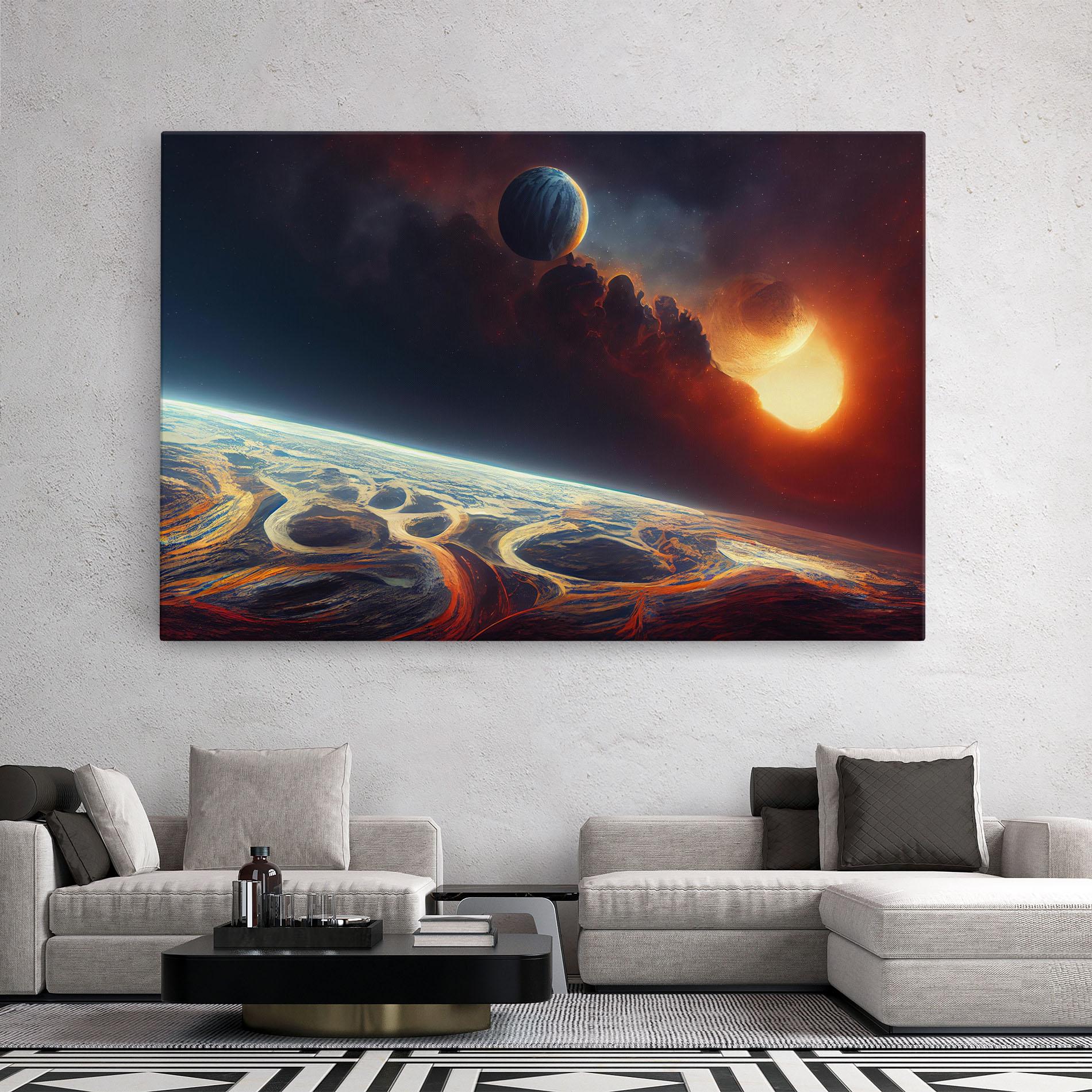 Vászonkép Cosmic Craze mockup 2