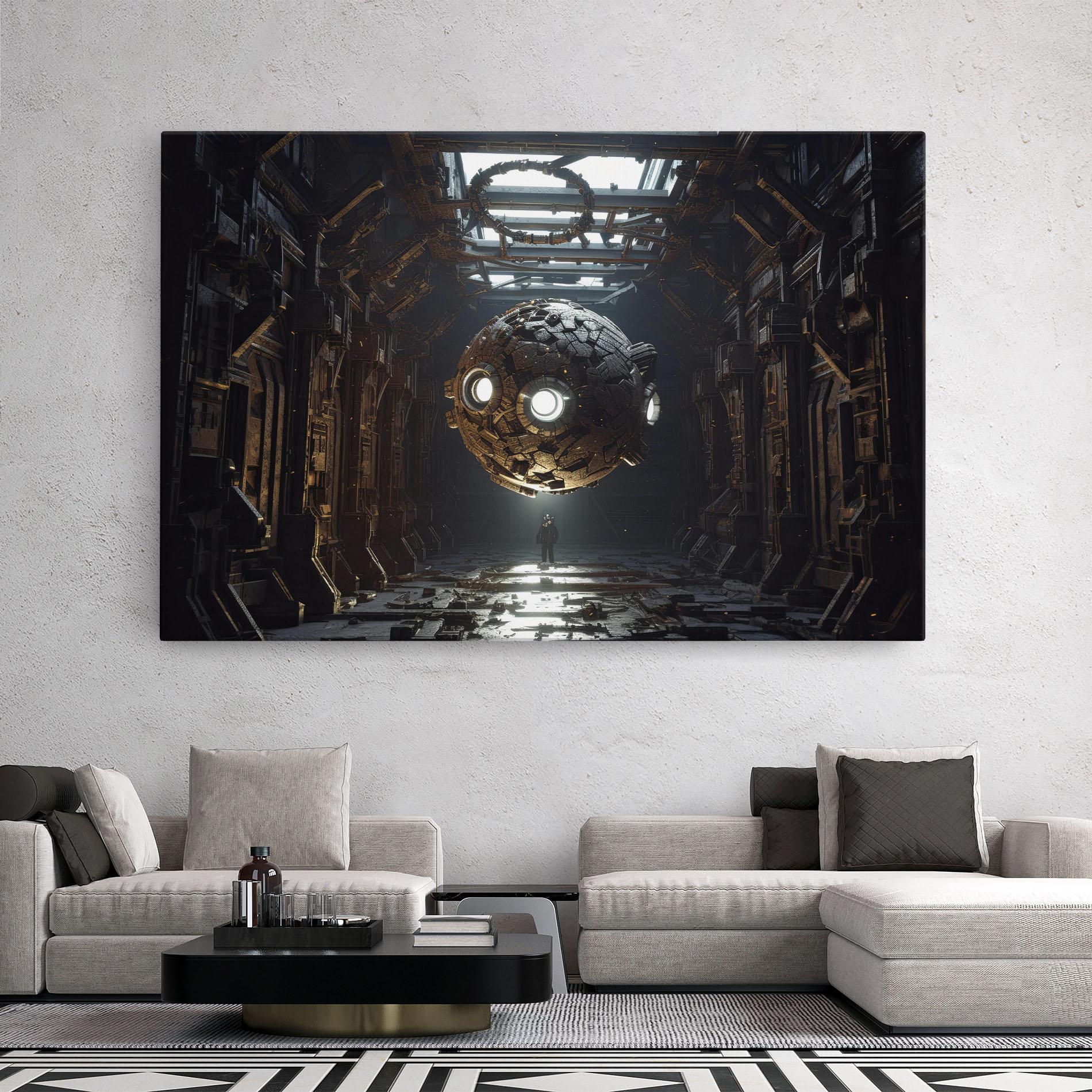 Vászonkép Cryptic Art mockup 2