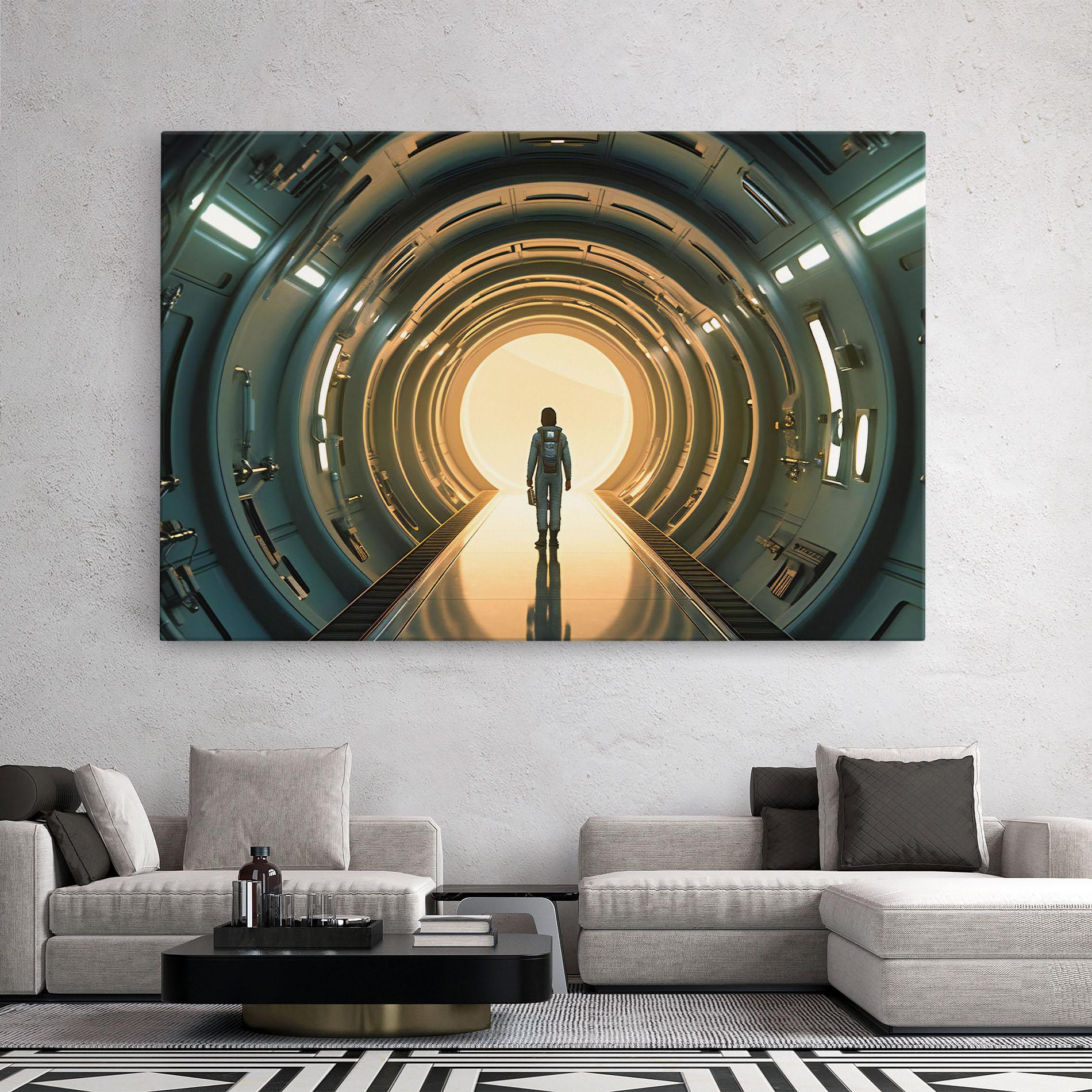 Vászonkép Infinity Intrigue mockup 2