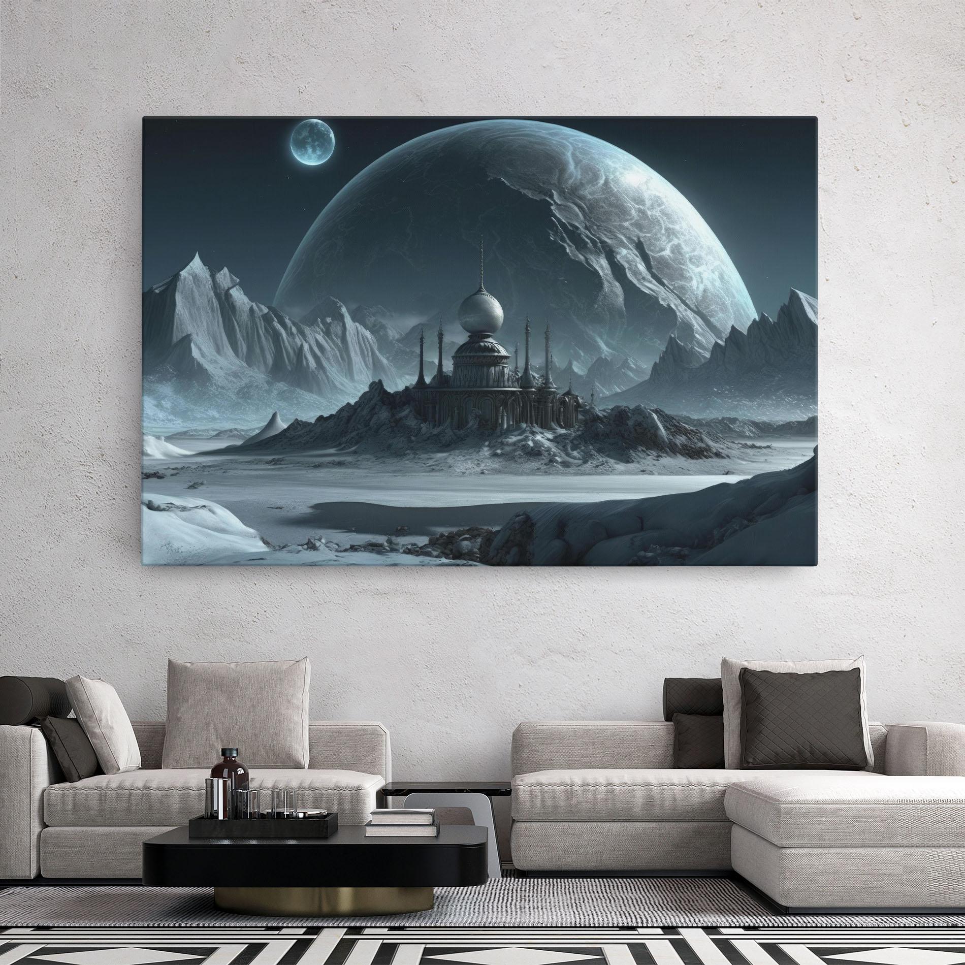 Vászonkép Muslim Design mockup 2