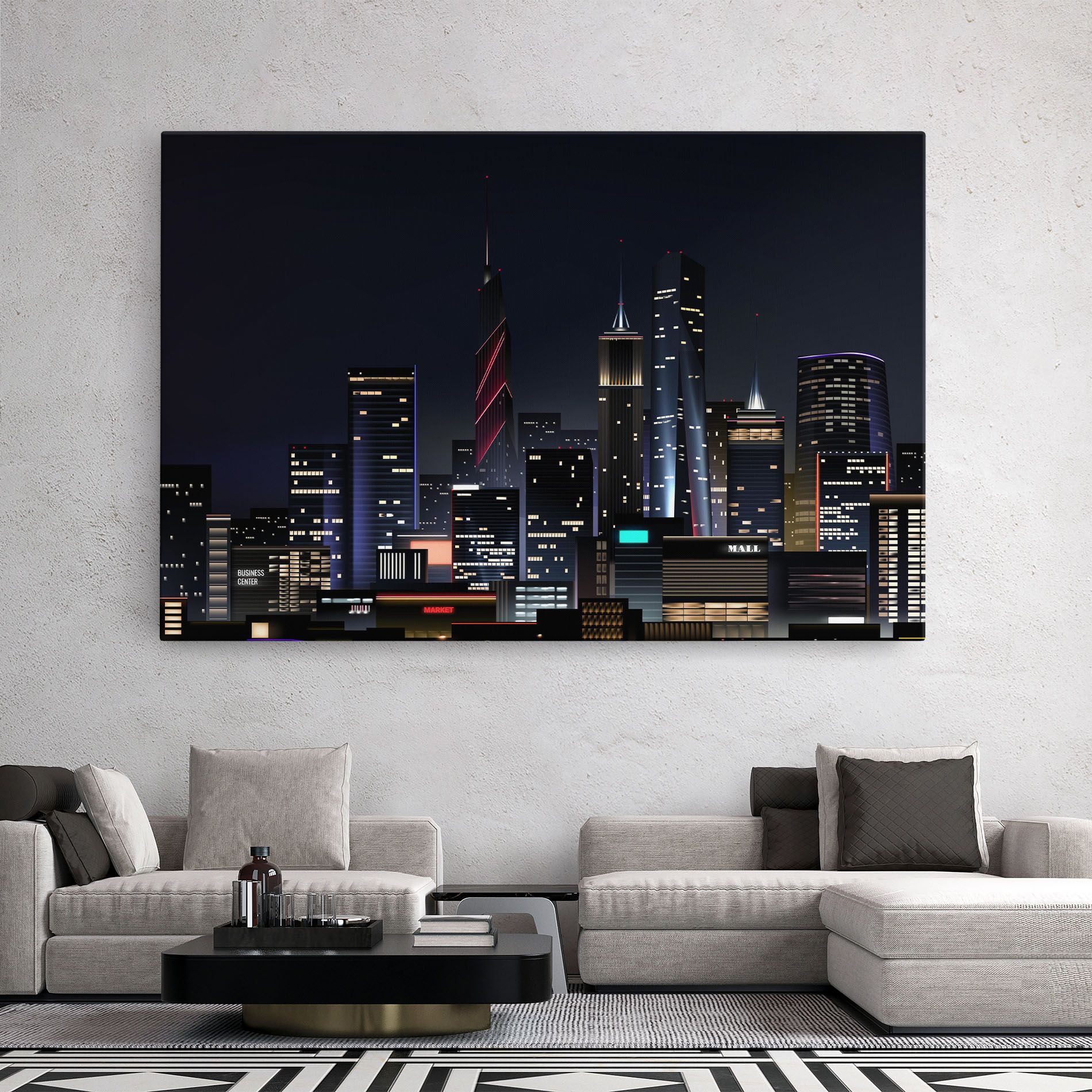 Night City mockup 2