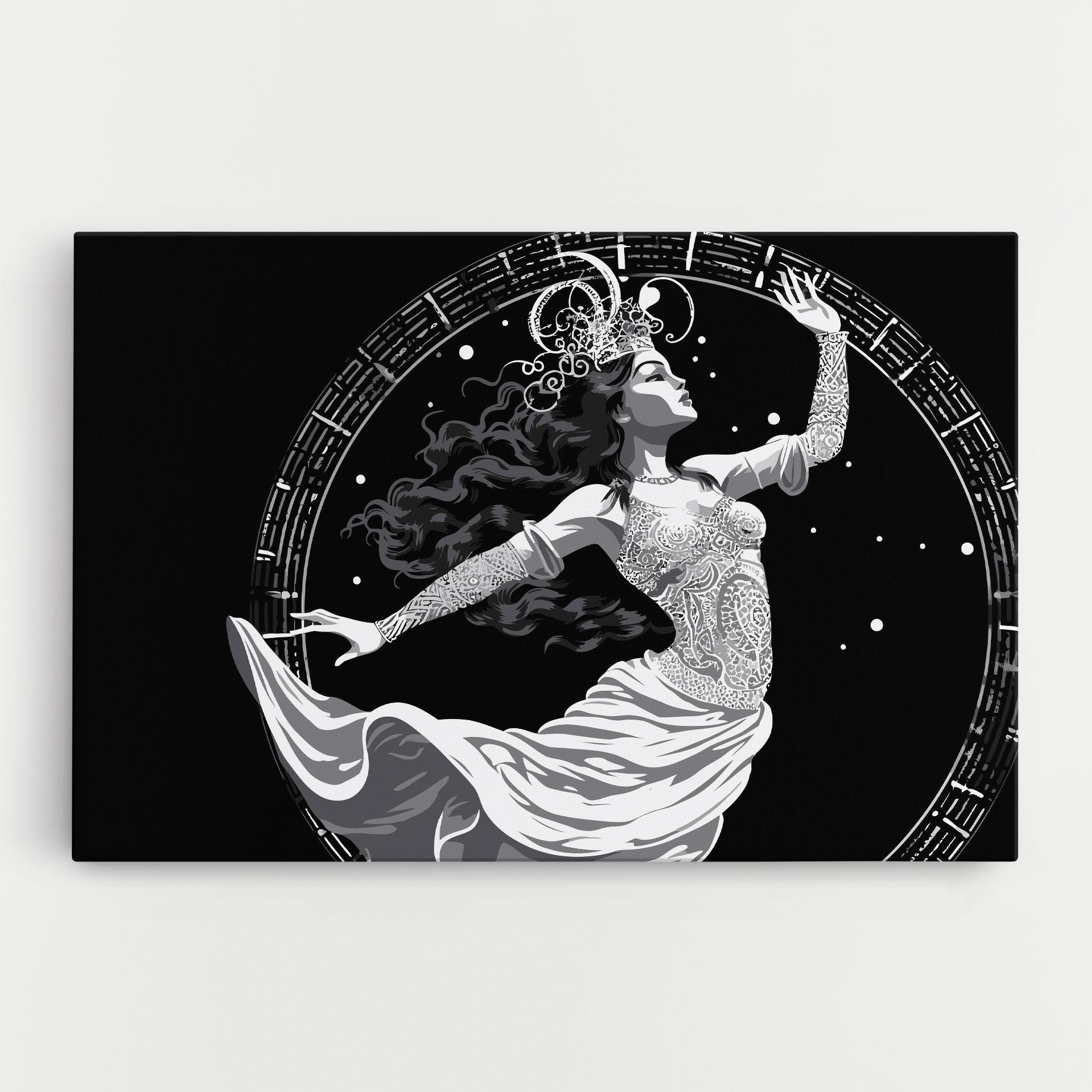 Vászonkép Beautiful Witch mockup 0