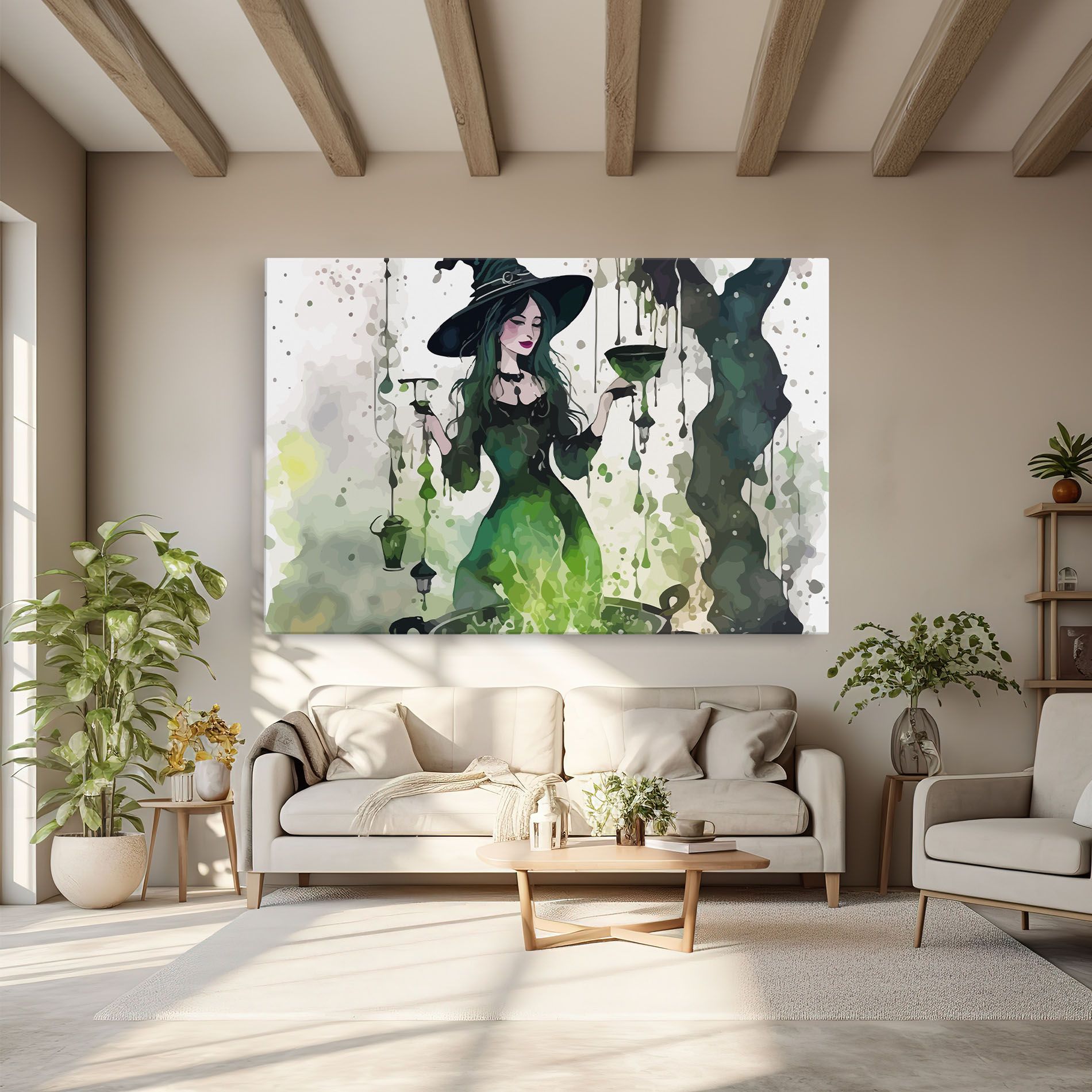 Green Light Witch mockup 6