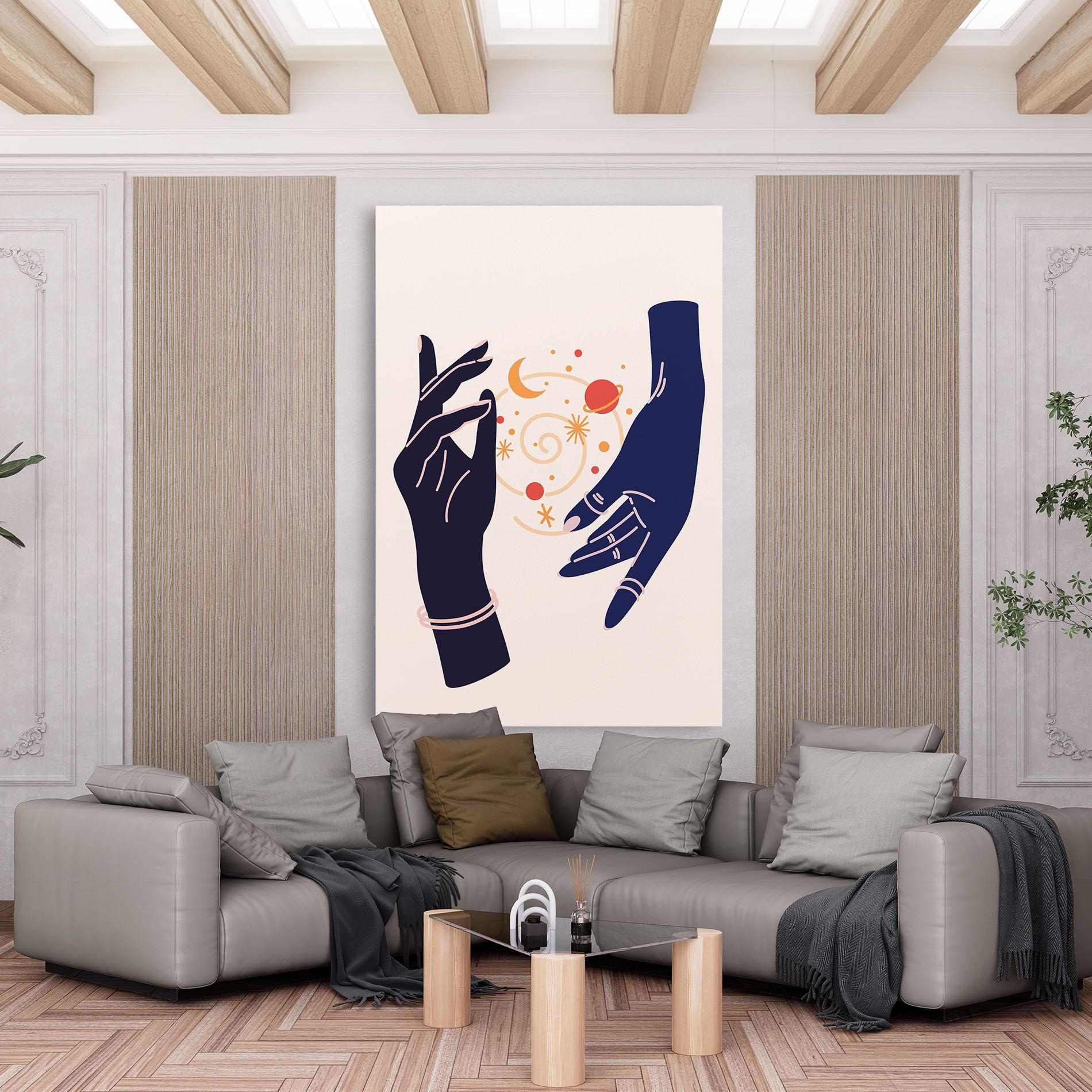 Magic Purple Hands mockup 6