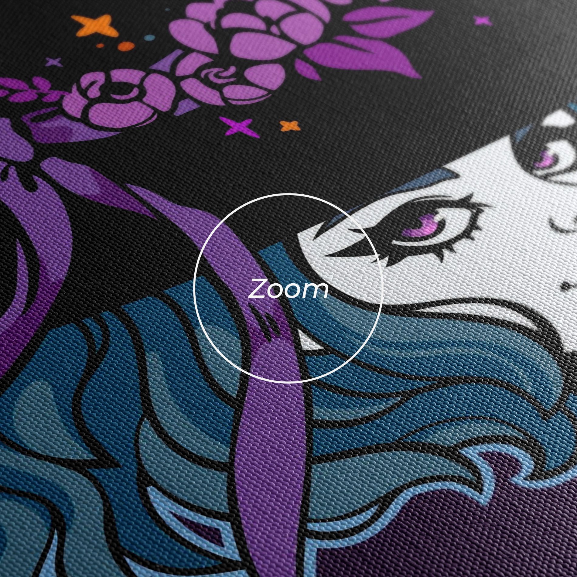 Cute Purple Witch mockup 3