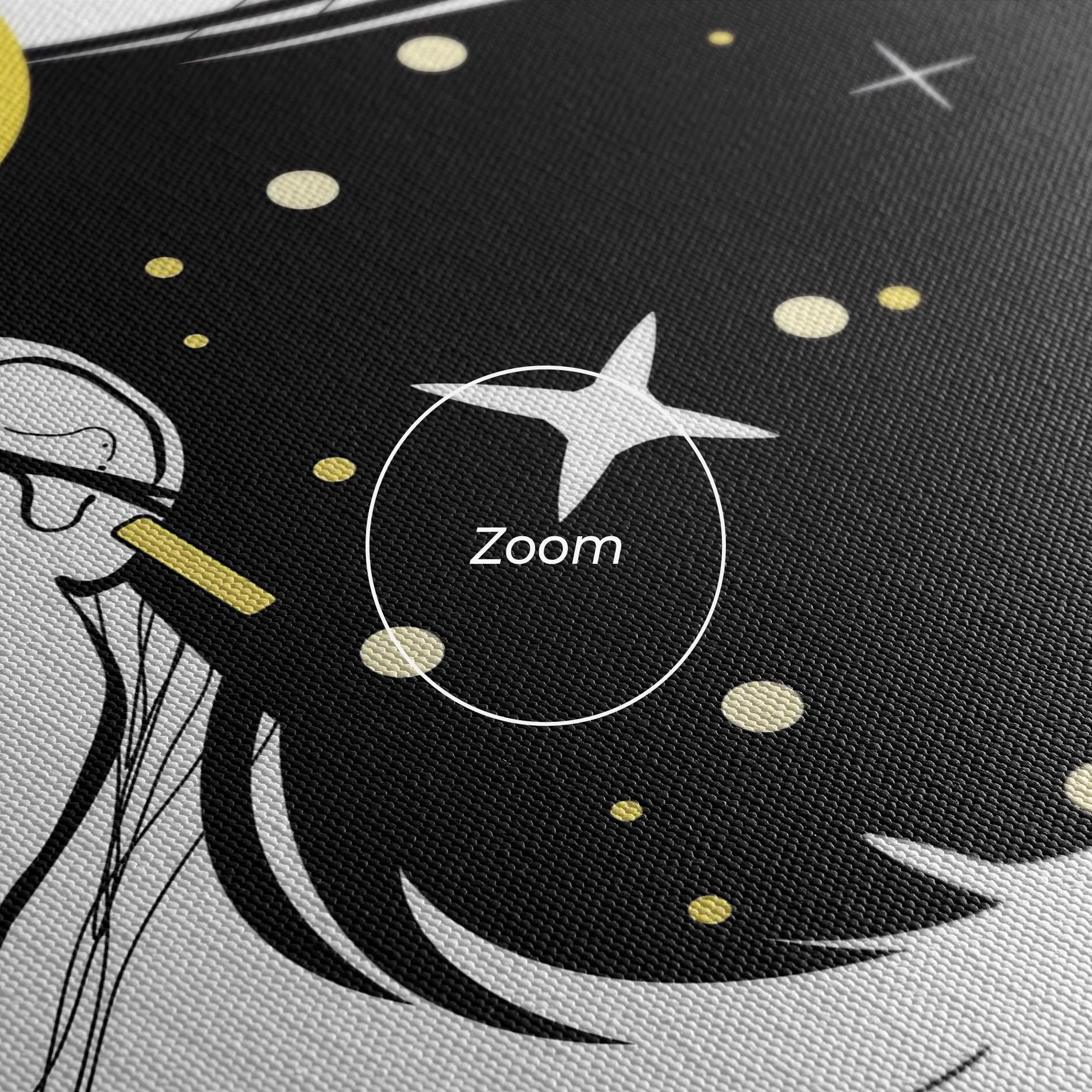 Vászonkép Night Witch mockup 3