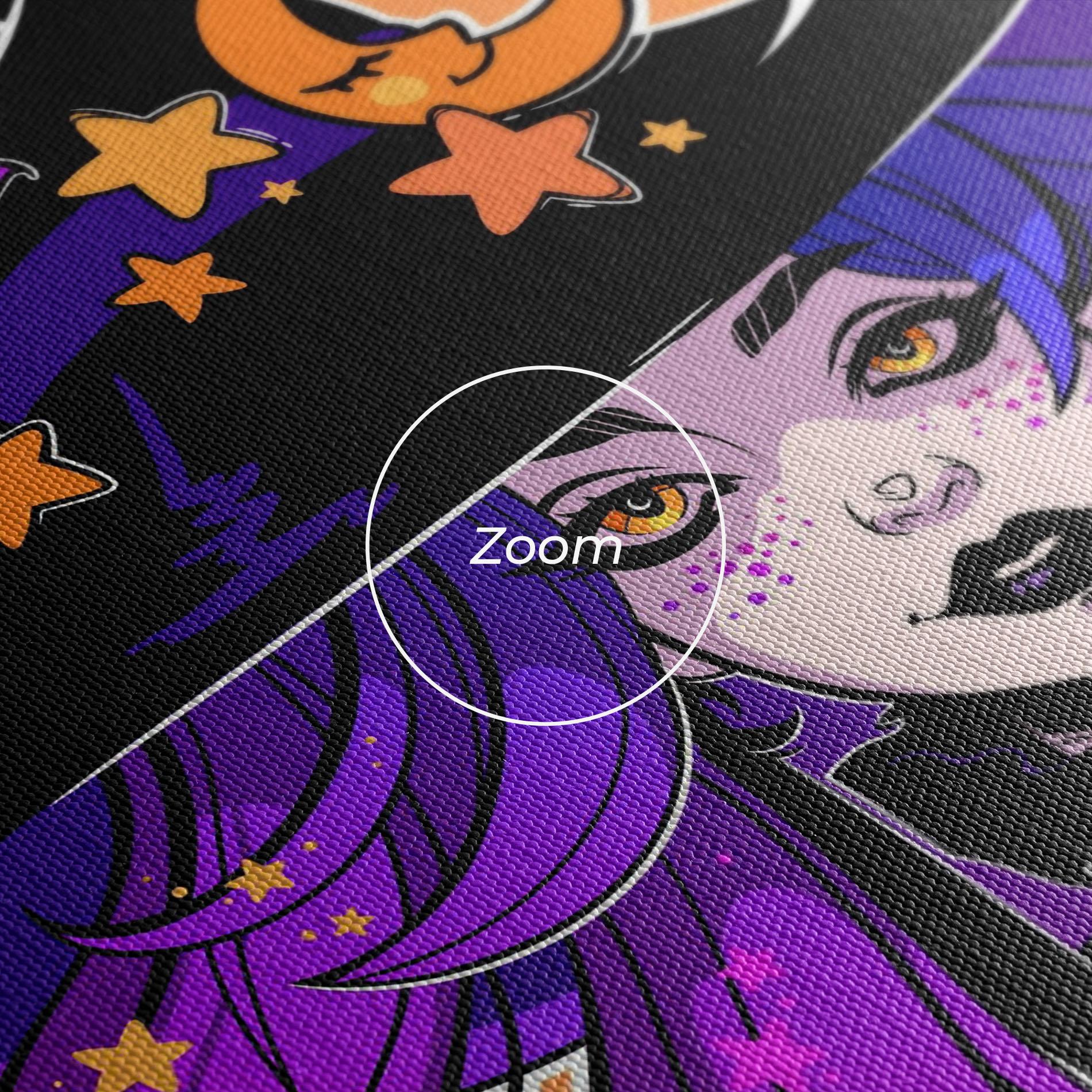 Vászonkép Purple Witch mockup 3