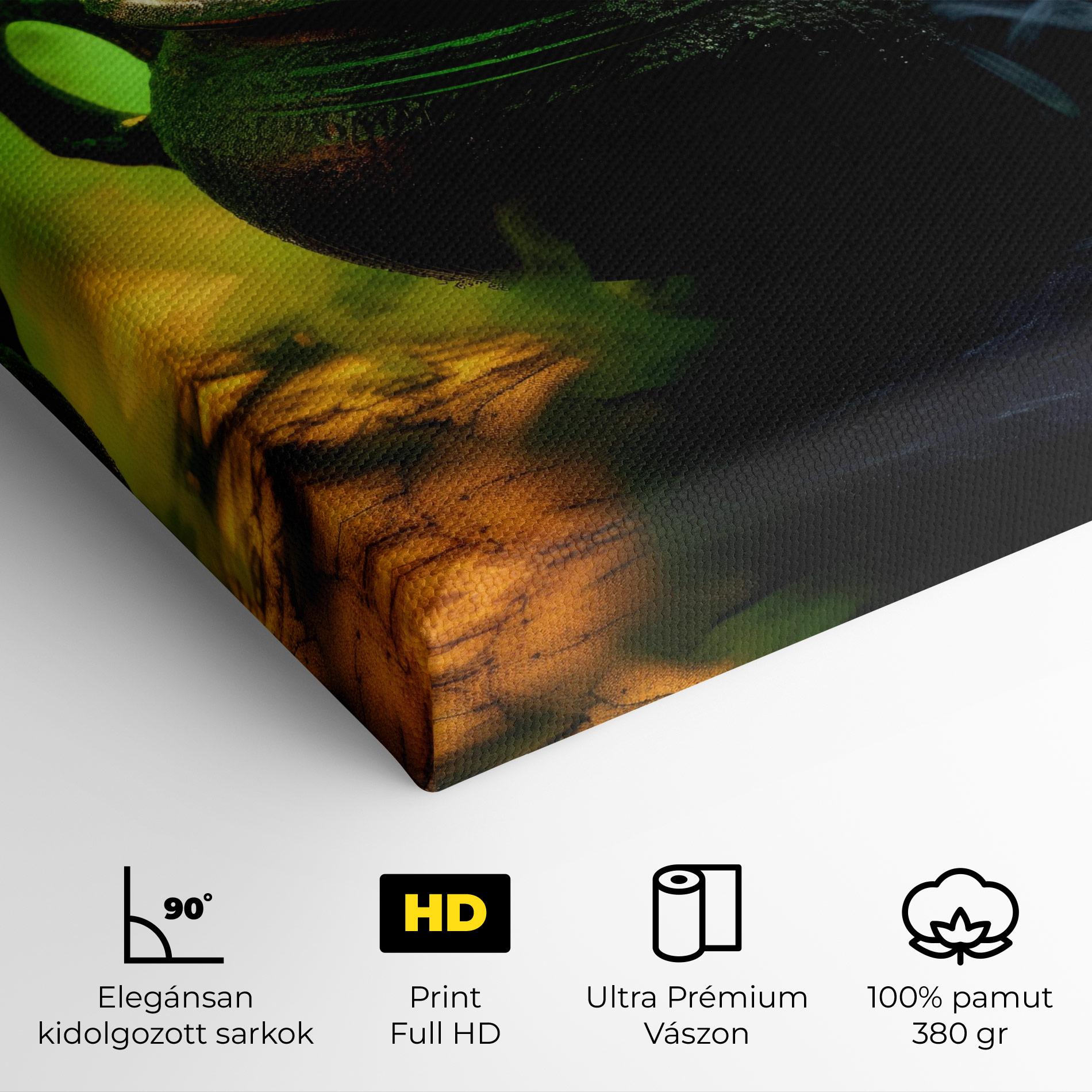 Vászonkép Green Portion mockup 4