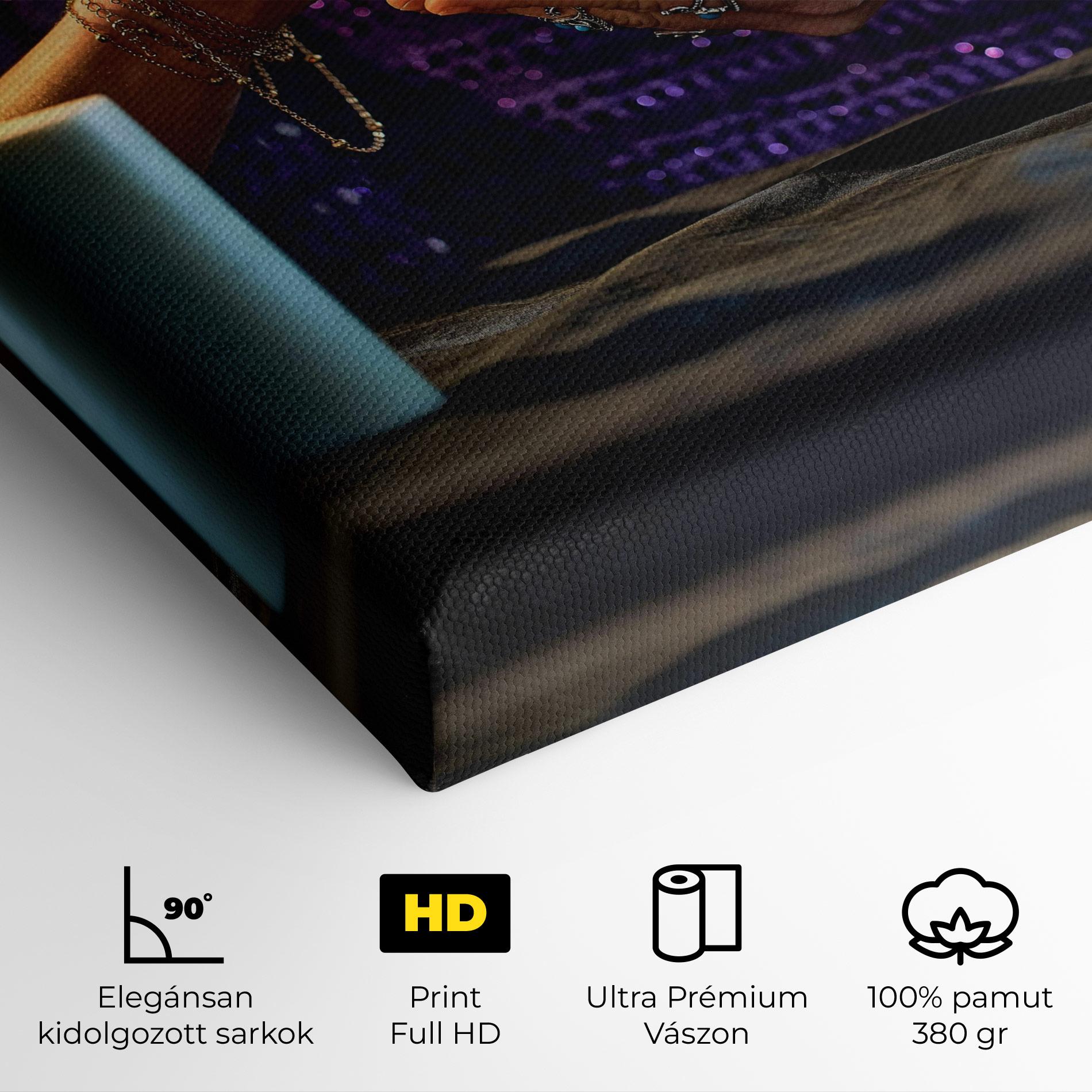 Vászonkép Witch Magic Smoke mockup 4