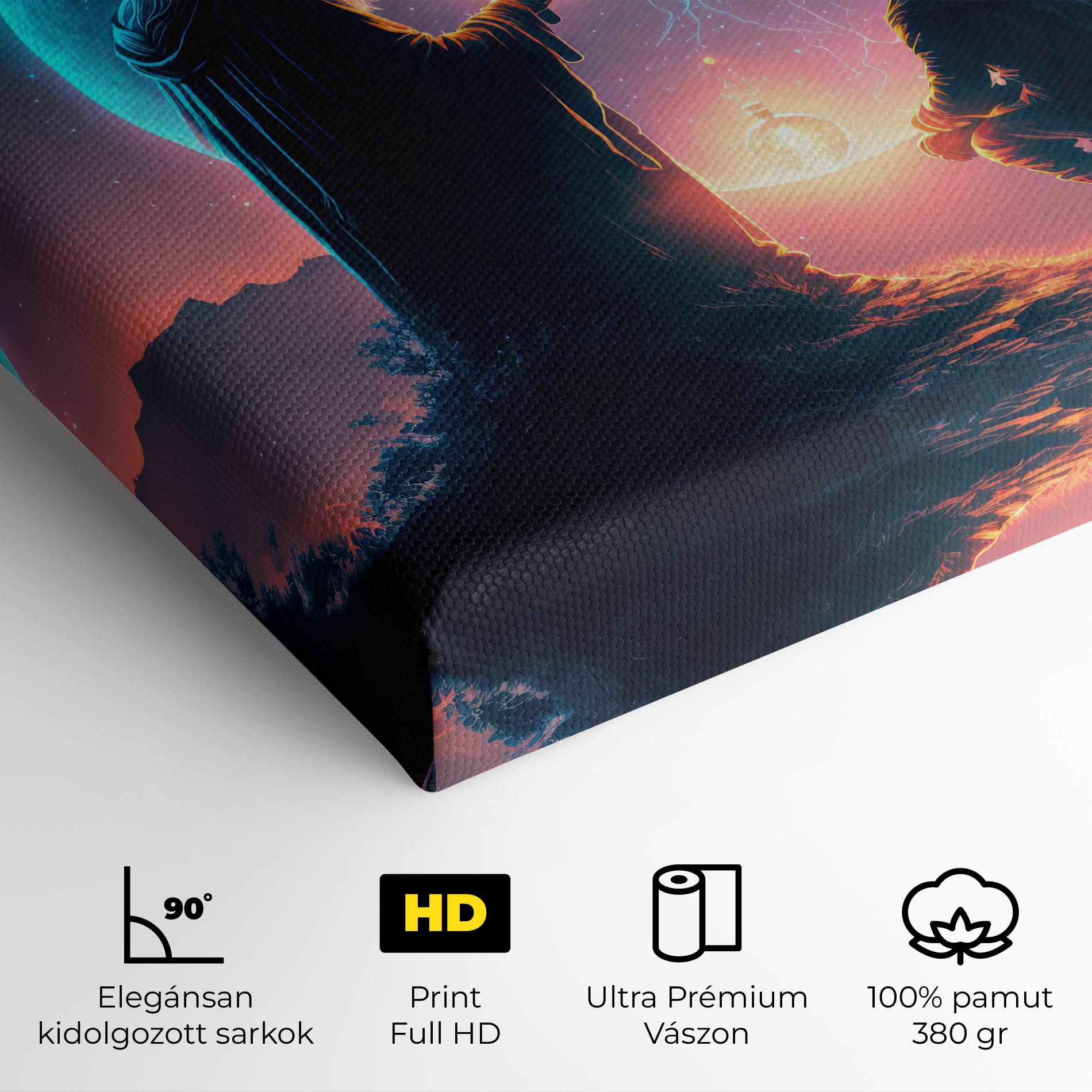 Vászonkép Wizard Magic mockup 4