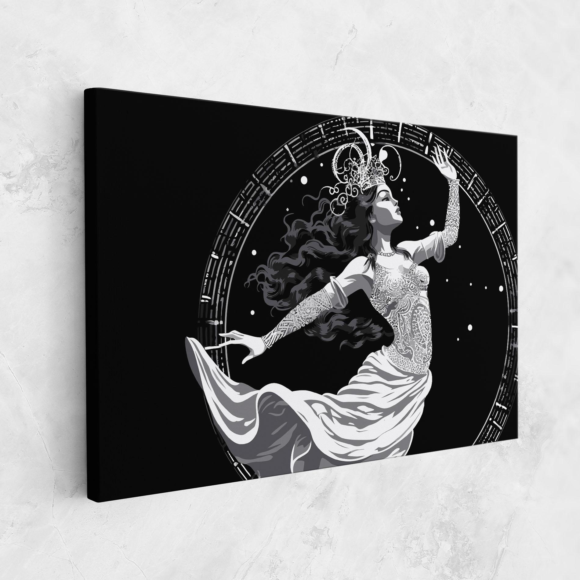 Vászonkép Beautiful Witch mockup 1