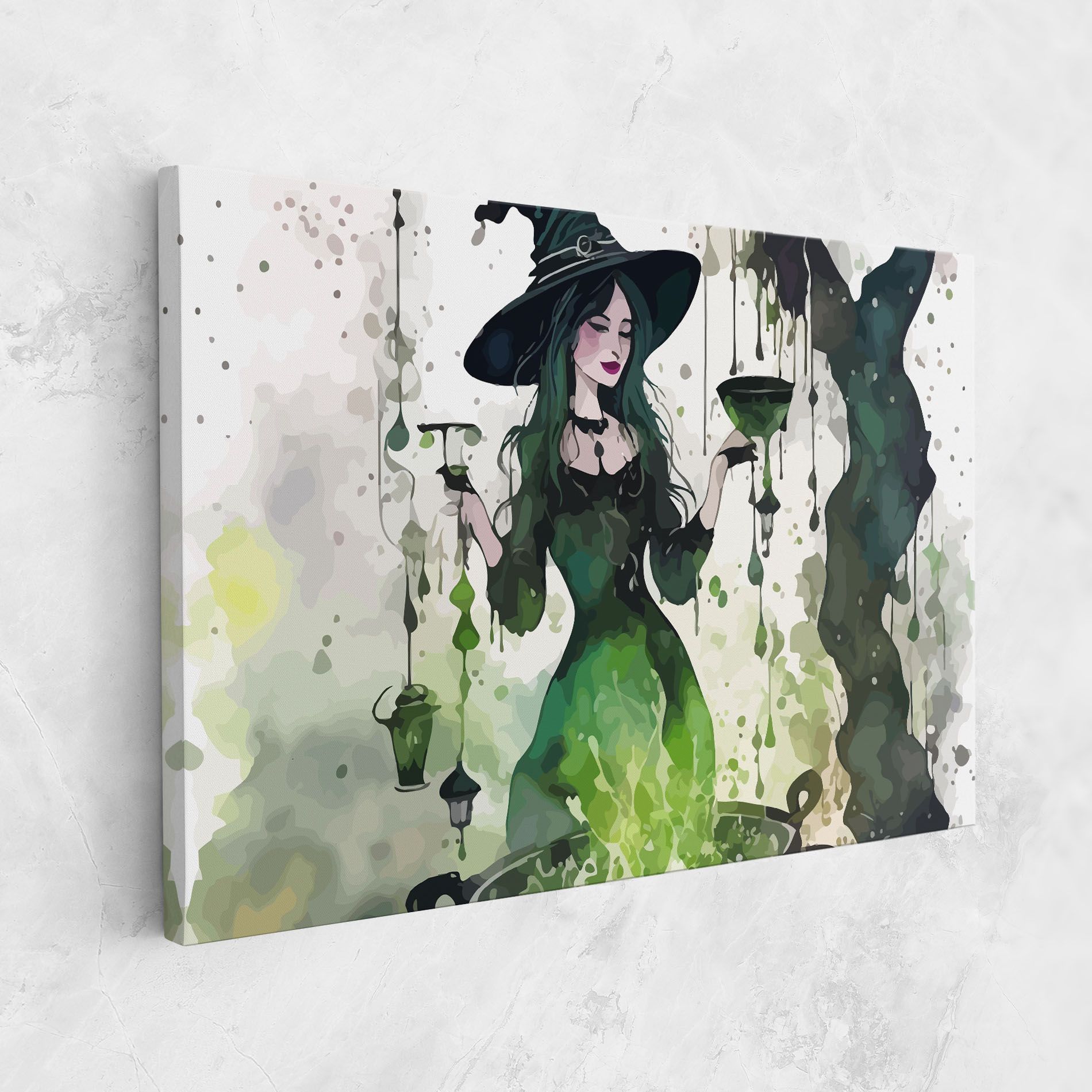Green Light Witch mockup 1